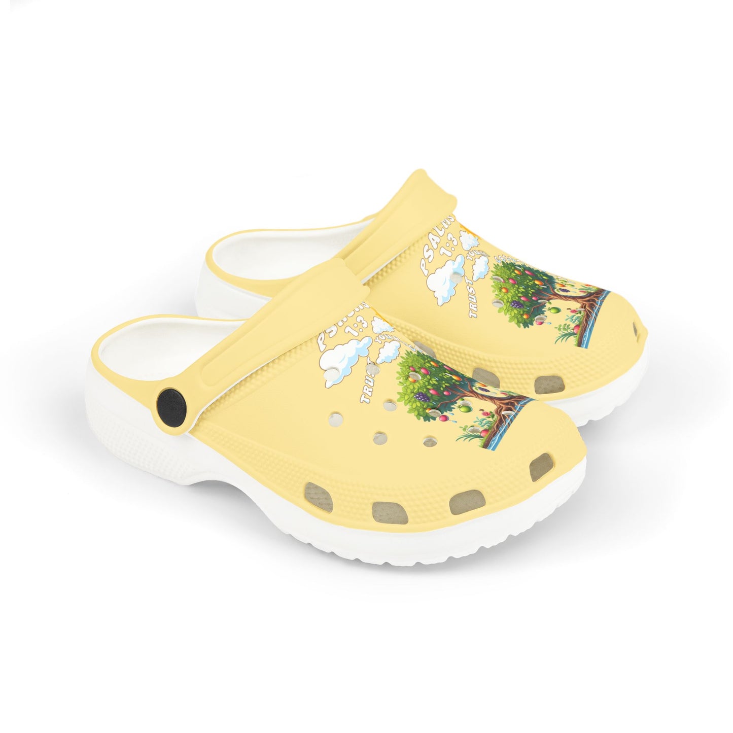 Kids Psalm 1:3 Trust Your Creativity Clogs