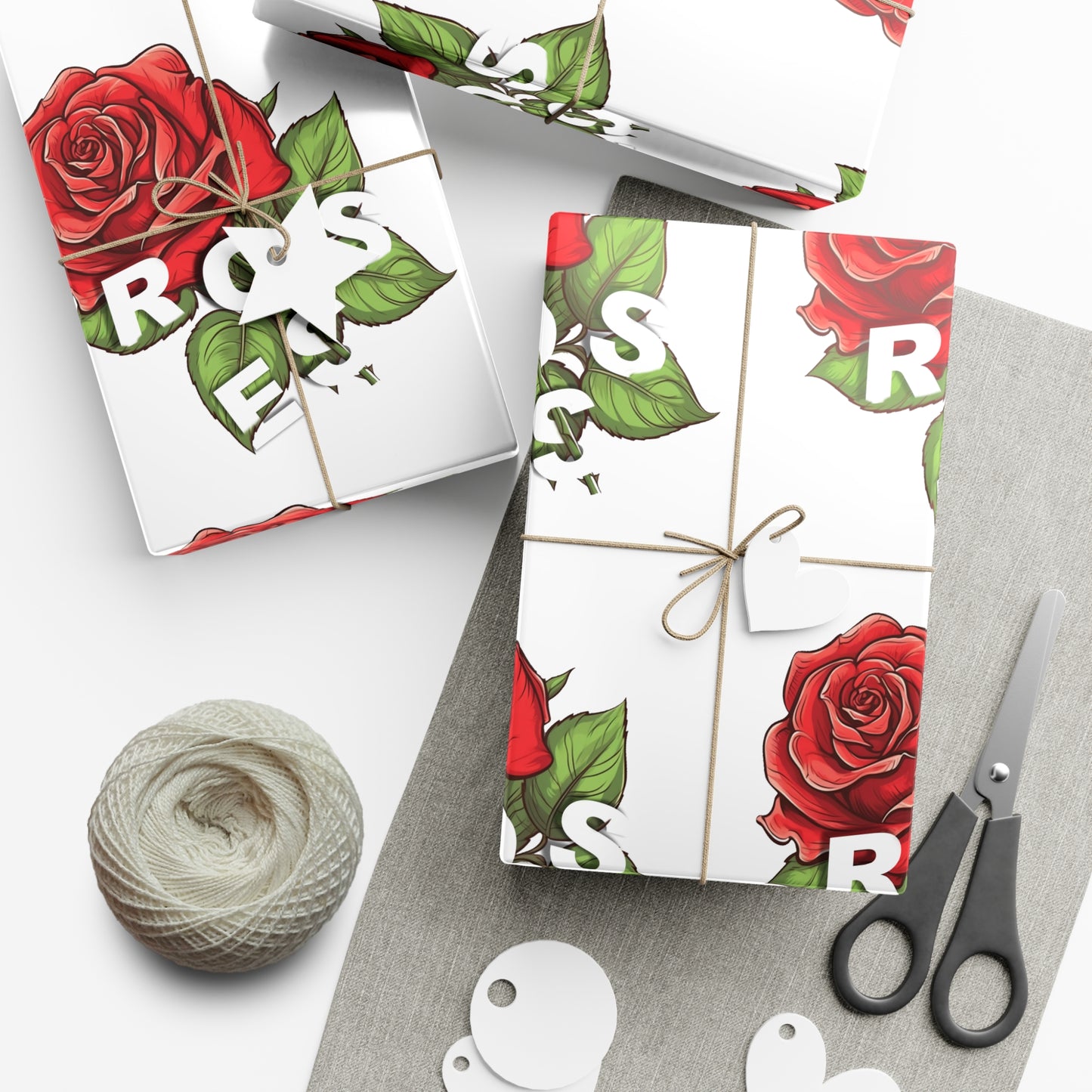 Roses Gift Wrap Papers