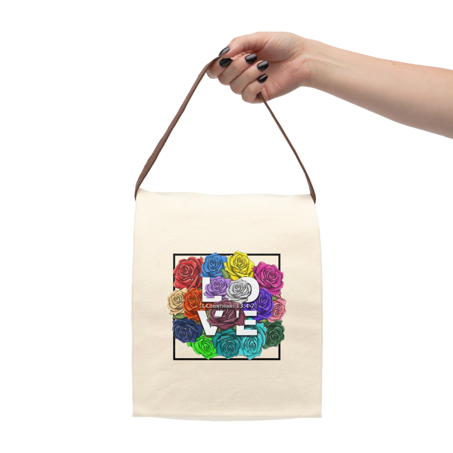 LOVE Roses Bouquet Lunchbag