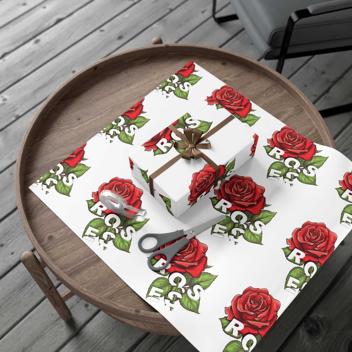 Roses Gift Wrap Papers