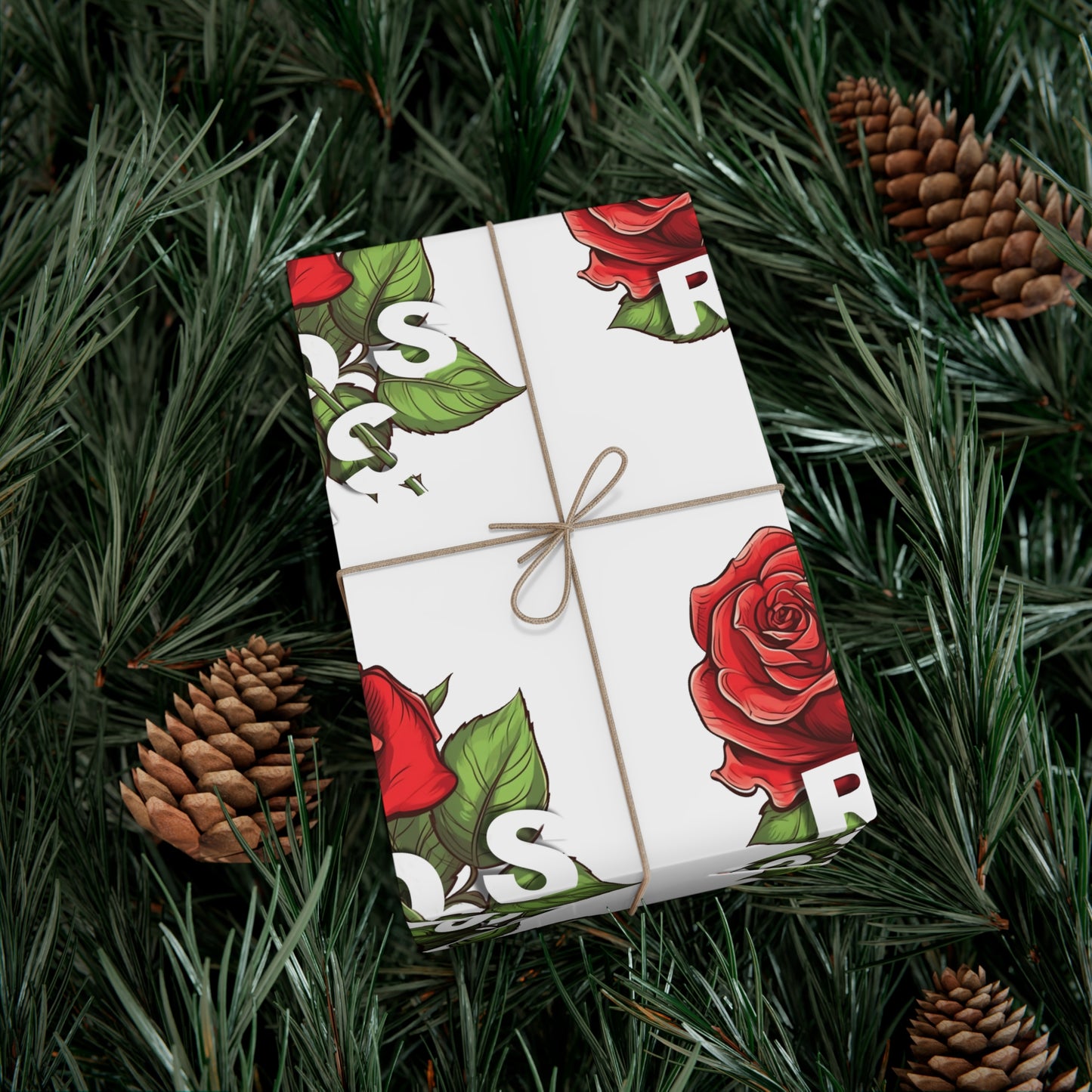 Roses Gift Wrap Papers