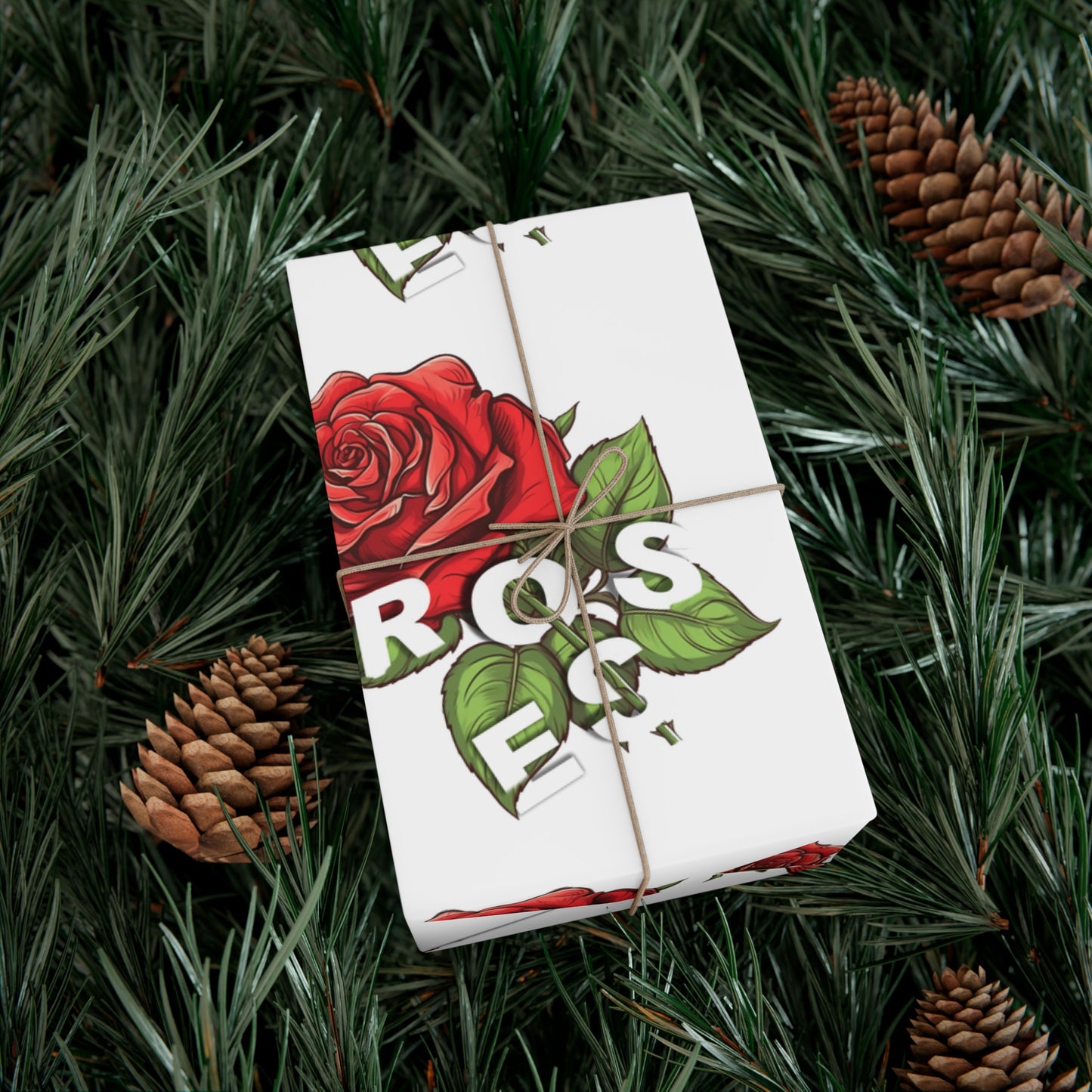 Roses Gift Wrap Papers
