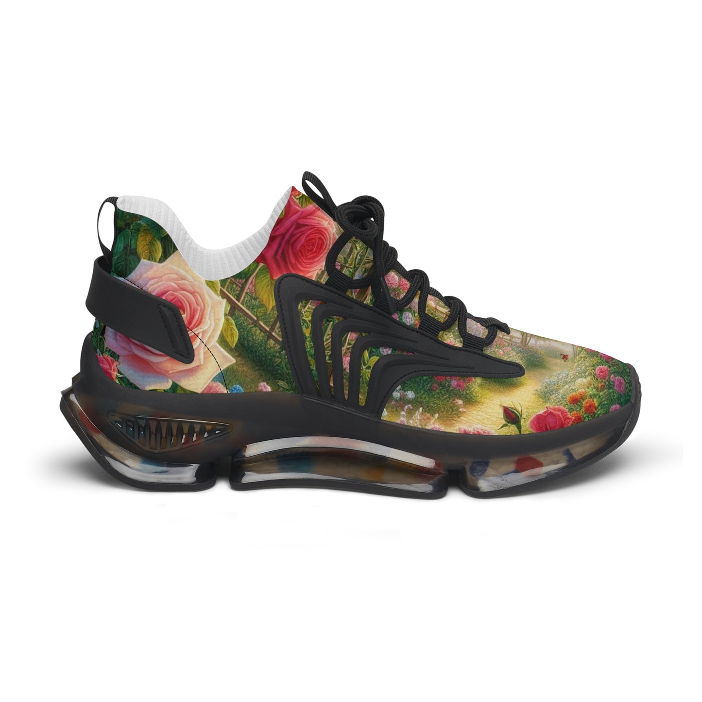 Women's Roses Garden Mesh Sneakers