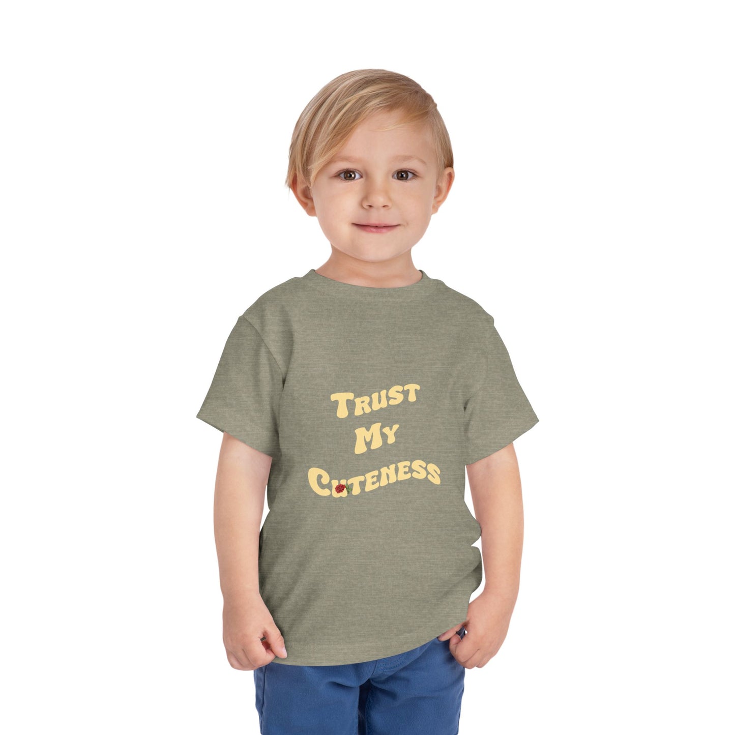 Trust My Cuteness Boys Toddler Tee