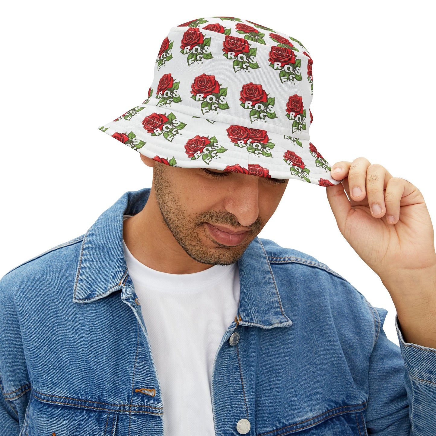 Roses All Over Bucket Hat