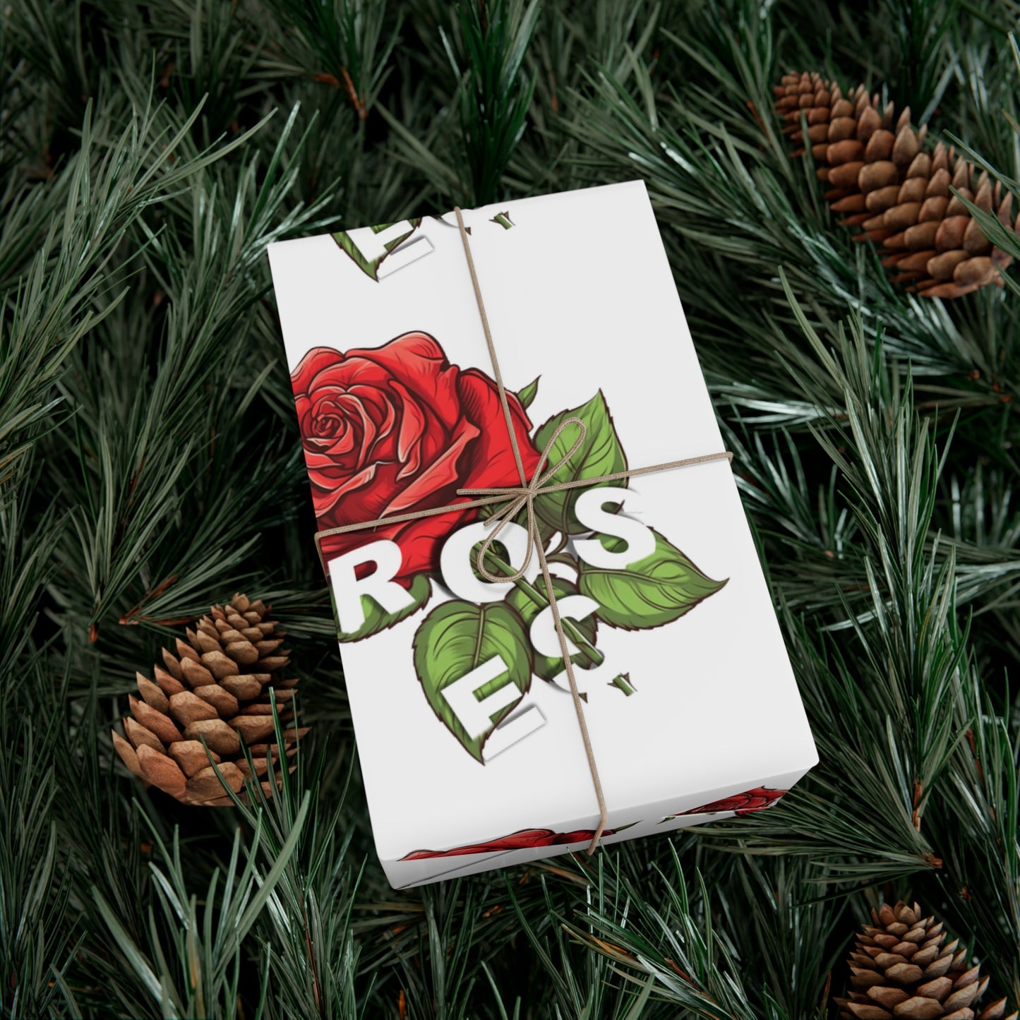 Roses Gift Wrap Papers