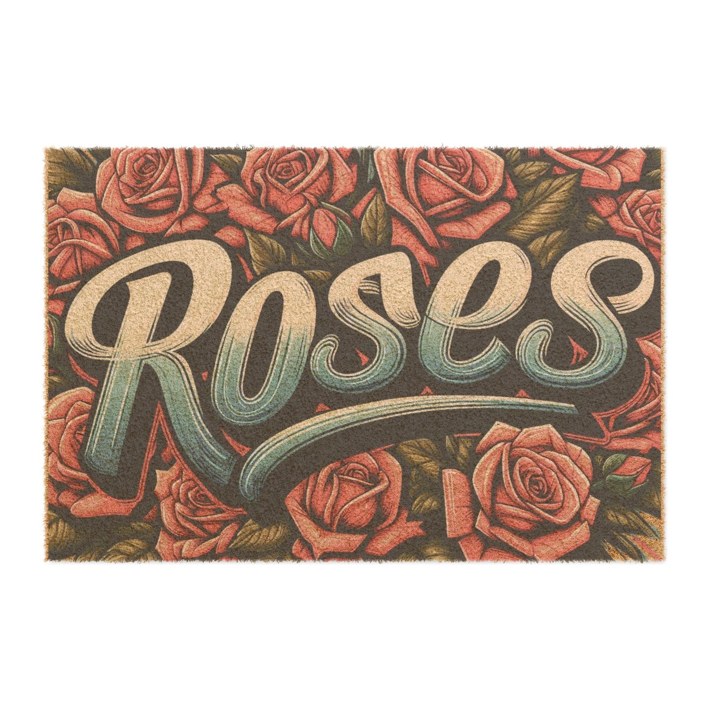 Roses Graffiti #16 Doormat