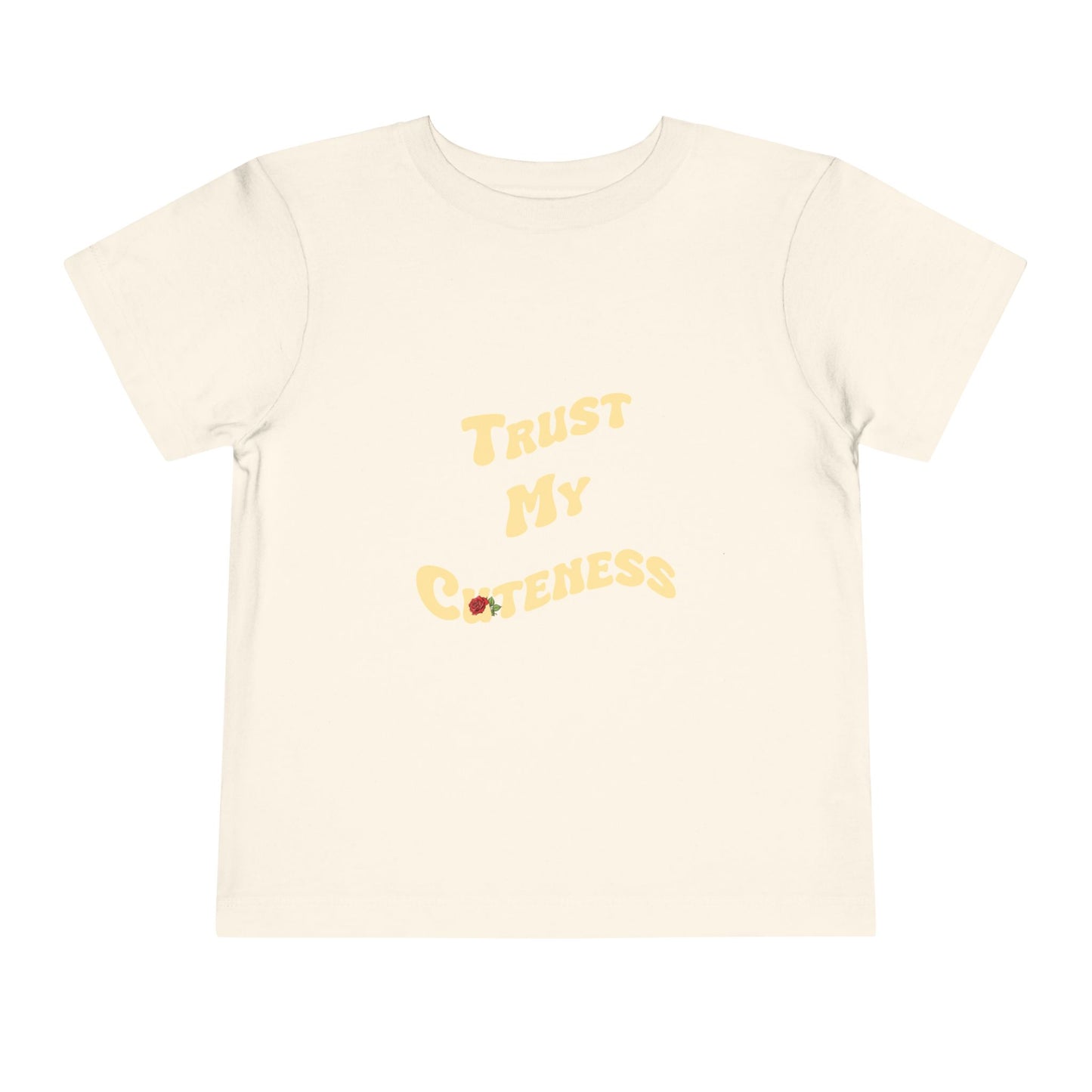Trust My Cuteness Boys Toddler Tee