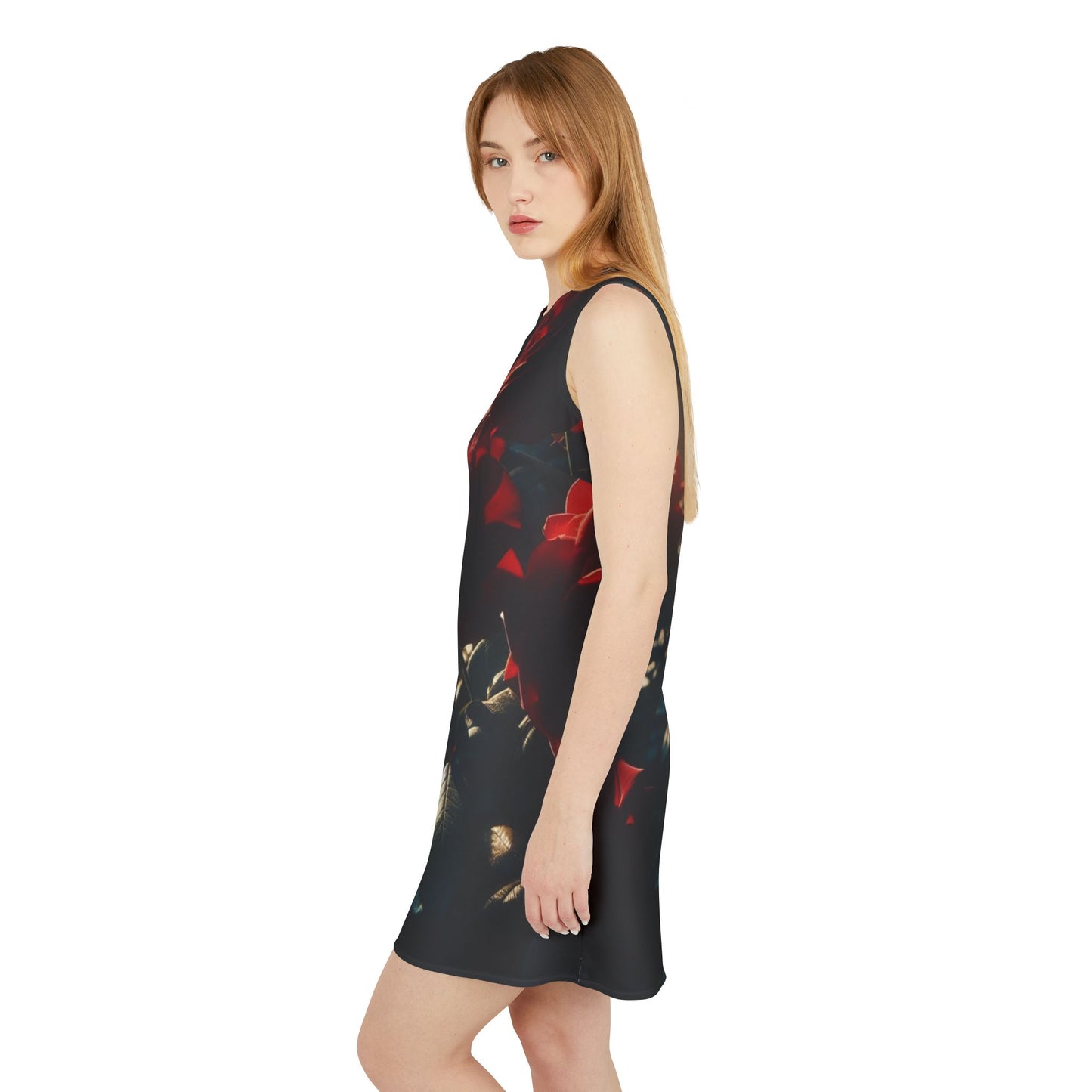 Roses Sleeveless Dress
