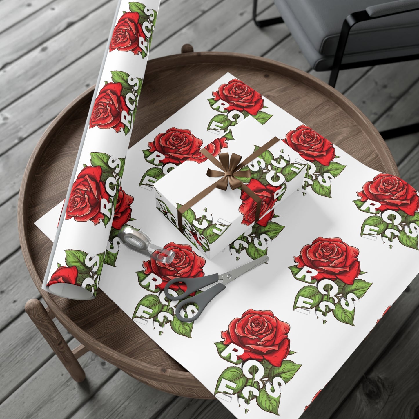Roses Gift Wrap Papers