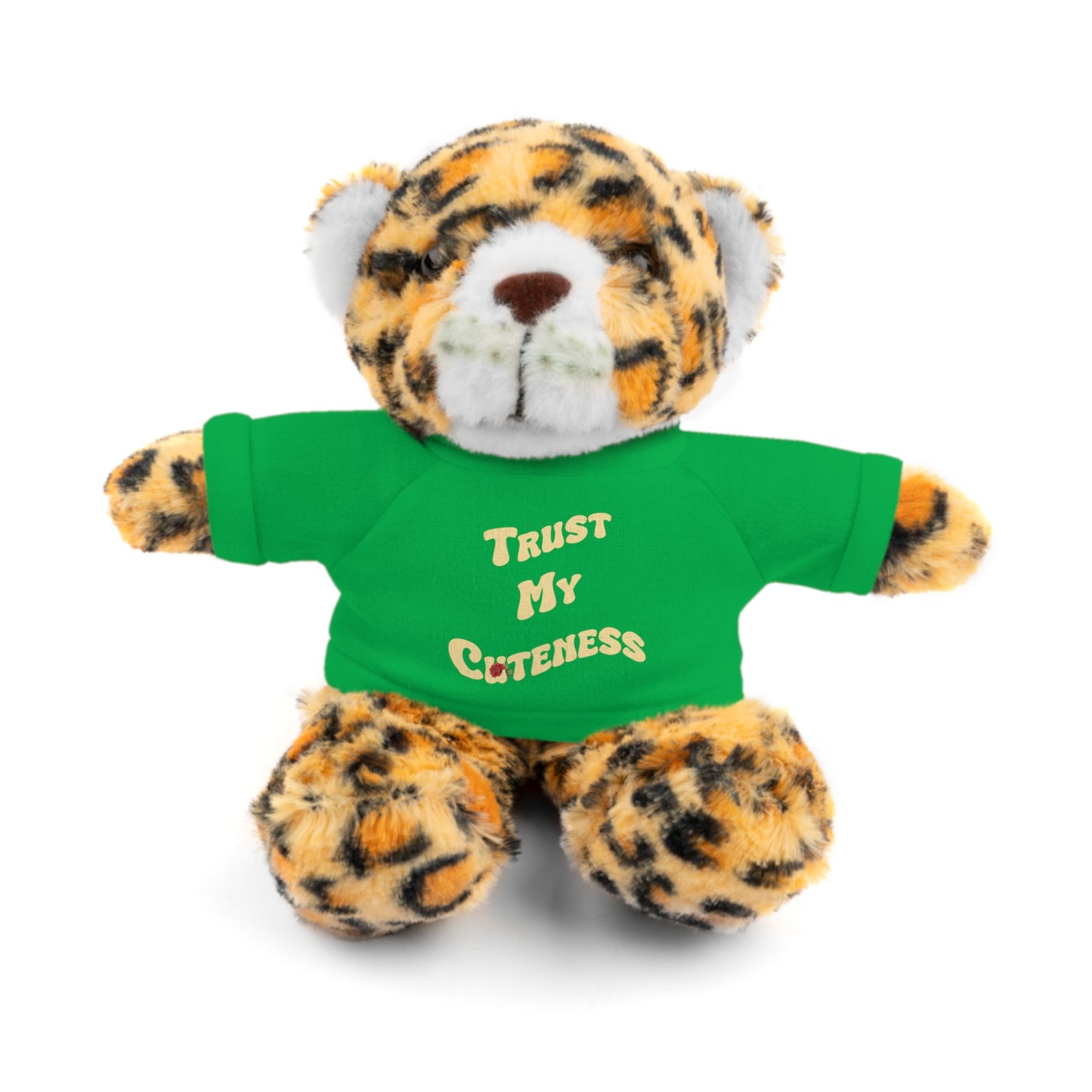 Stuffed Animals with Trust My Cuteness Tee