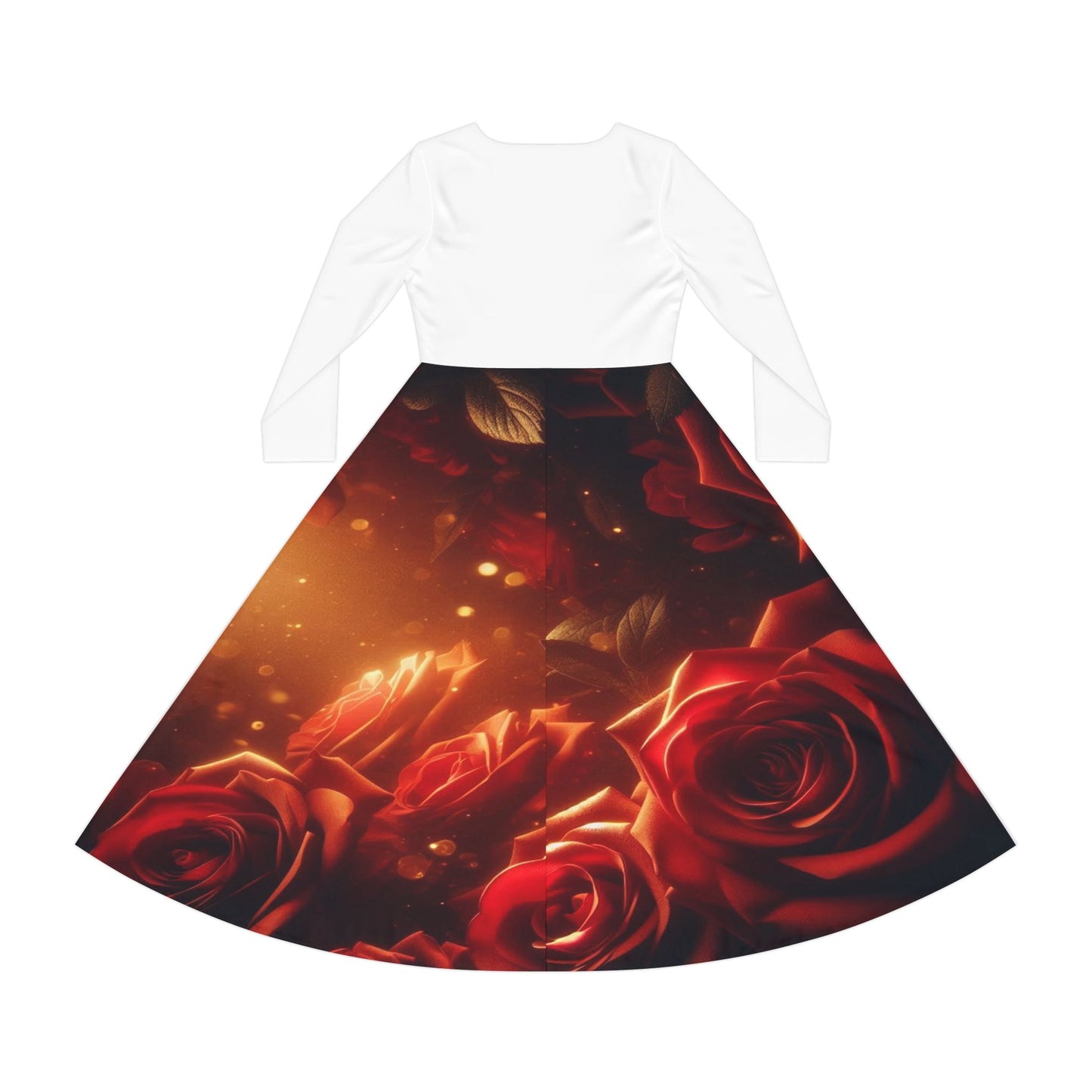 Roses Dark Sunlight Worship Dress
