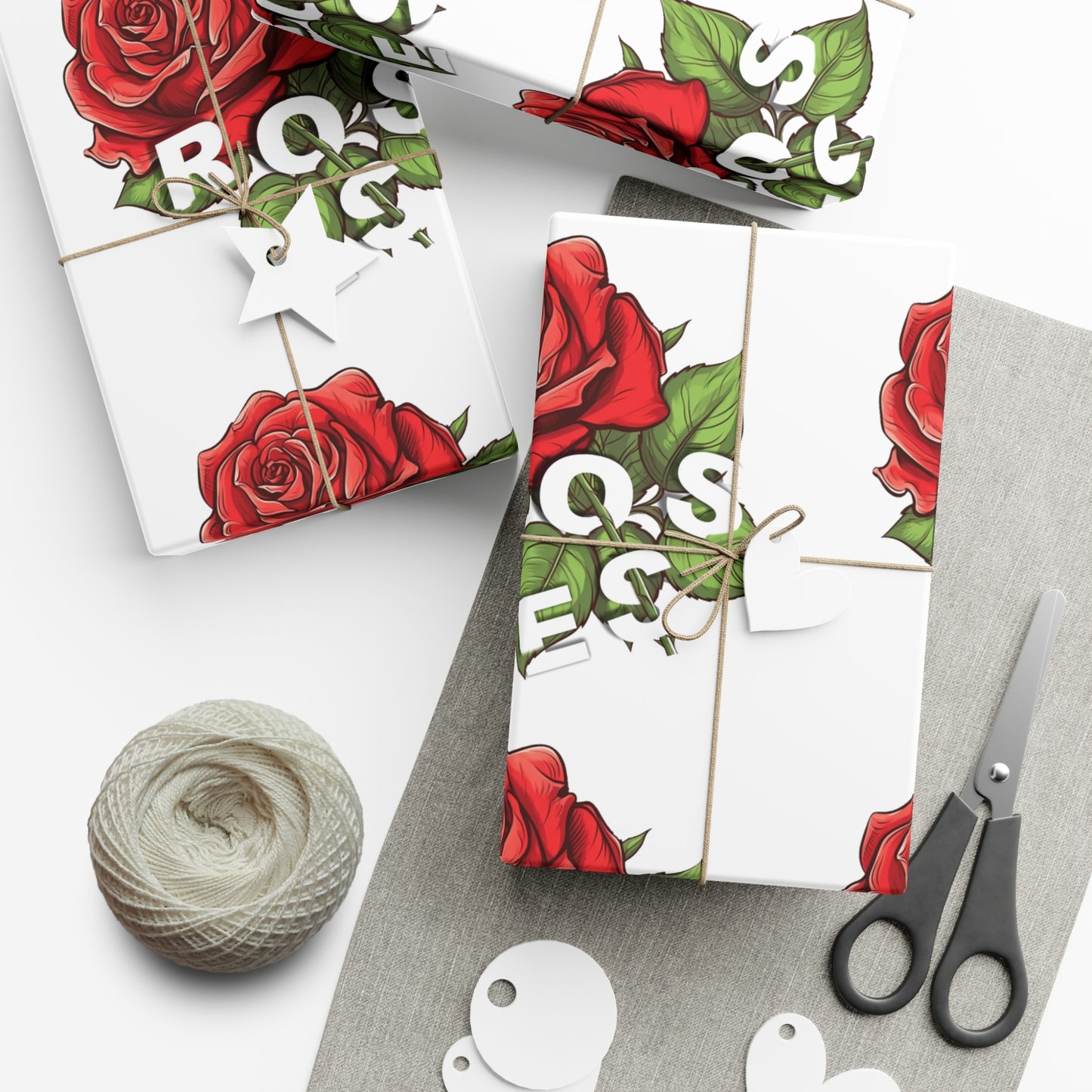 Roses Gift Wrap Papers