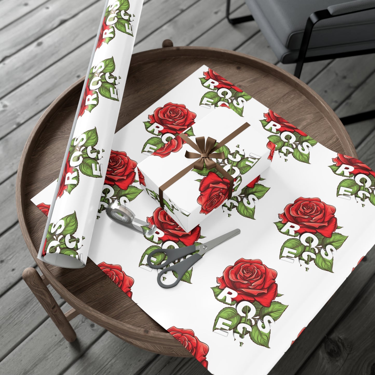 Roses Gift Wrap Papers
