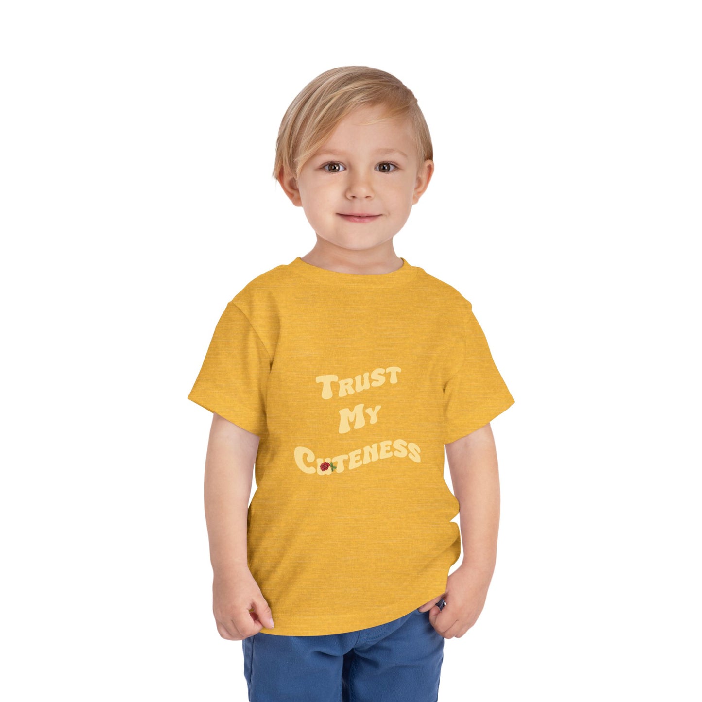 Trust My Cuteness Boys Toddler Tee