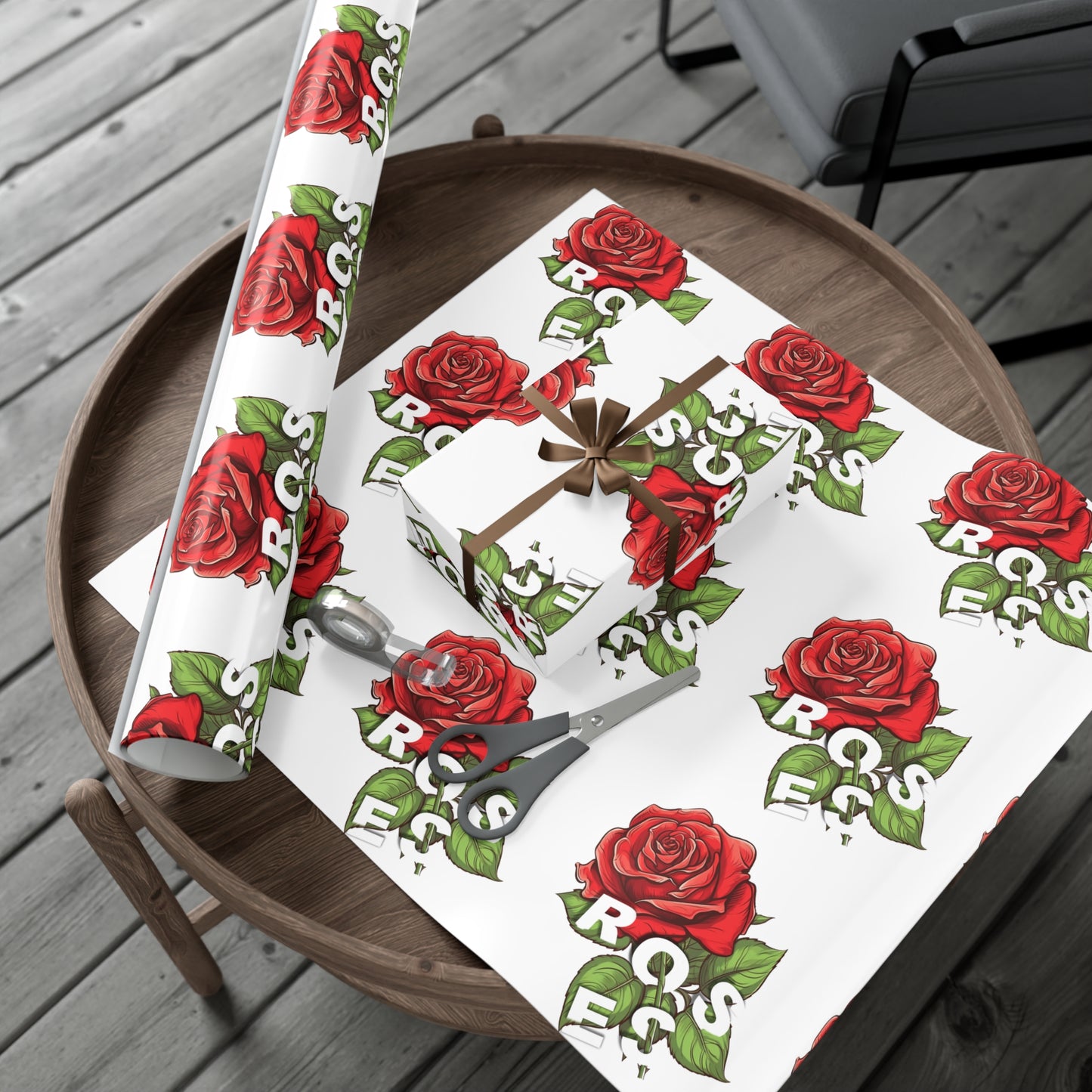 Roses Gift Wrap Papers