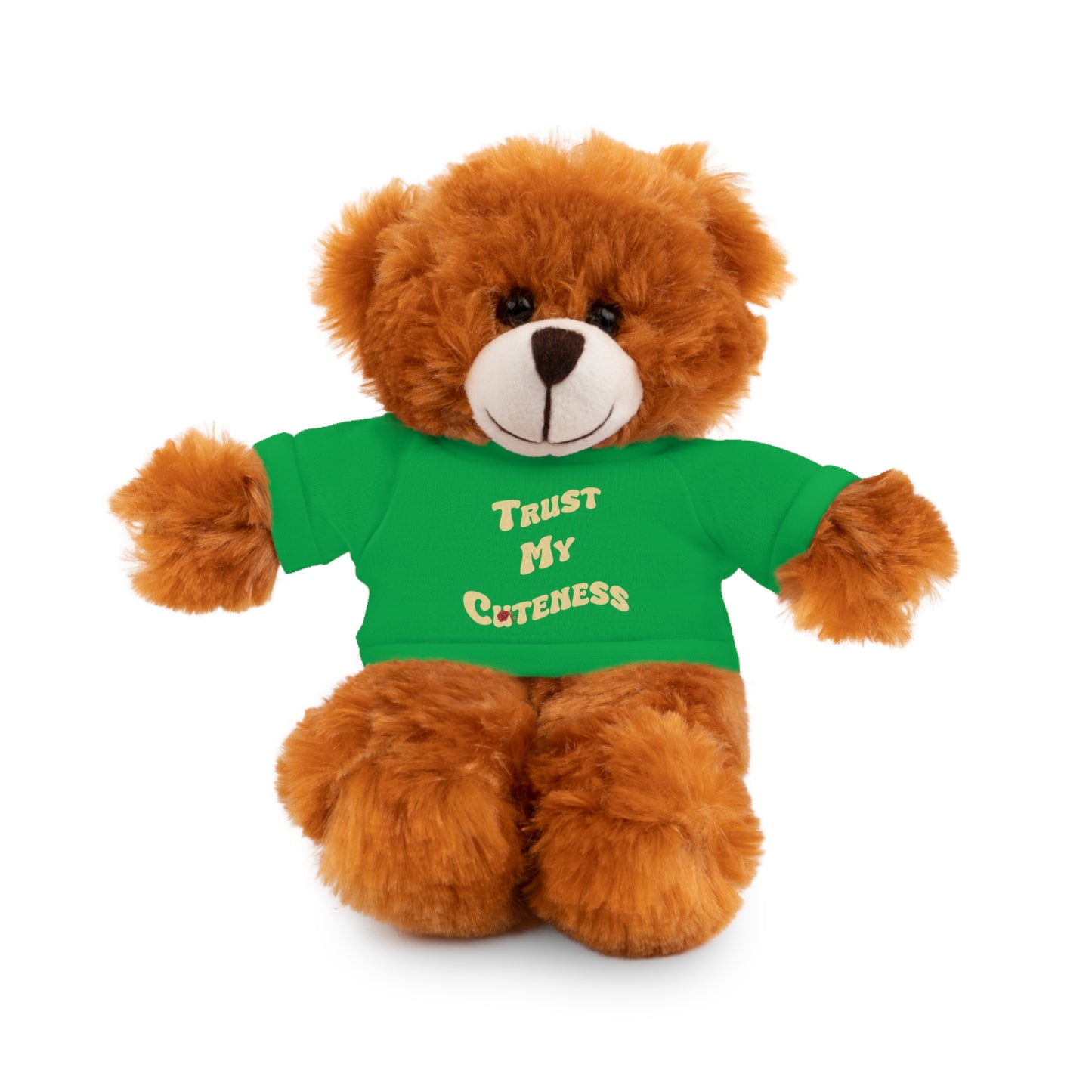 Stuffed Animals with Trust My Cuteness Tee