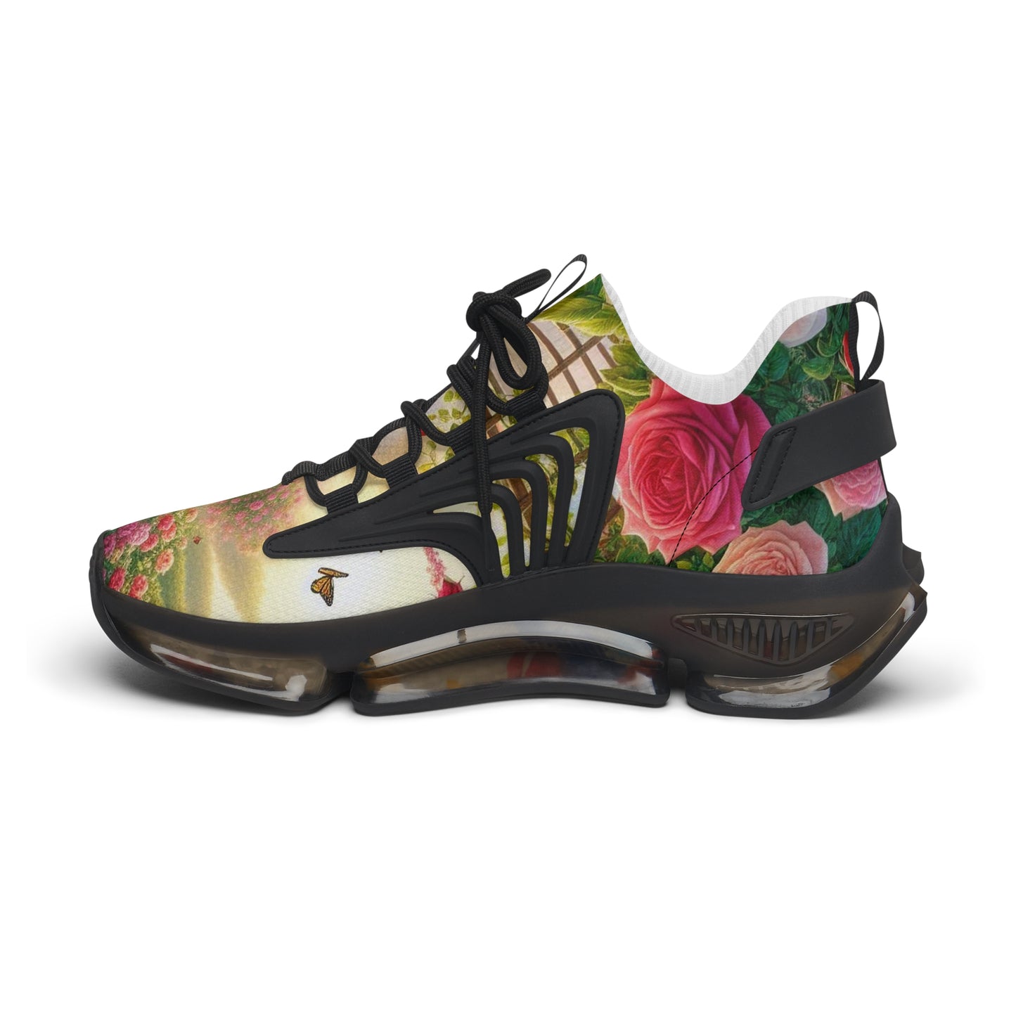 Women's Roses Garden Mesh Sneakers