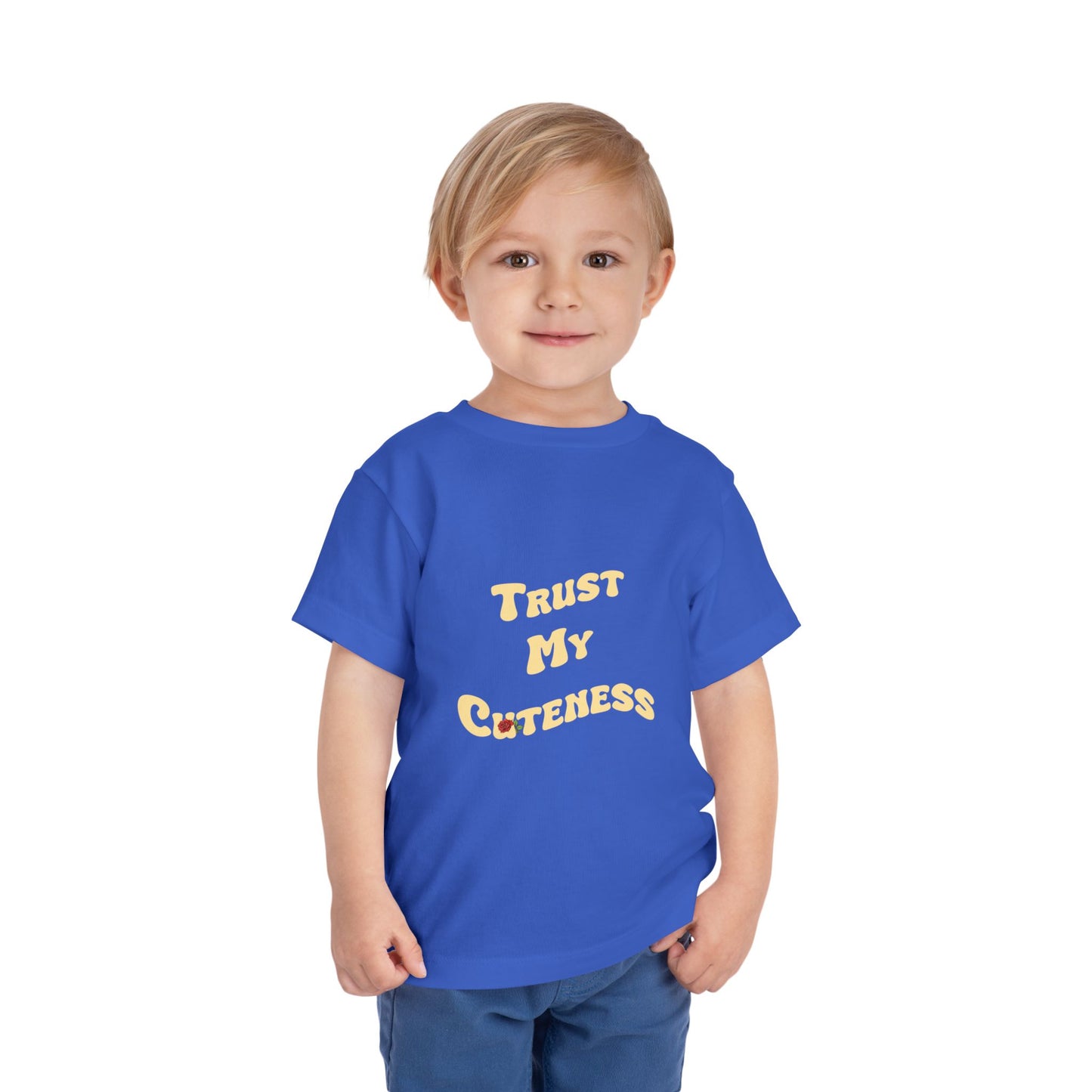 Trust My Cuteness Boys Toddler Tee