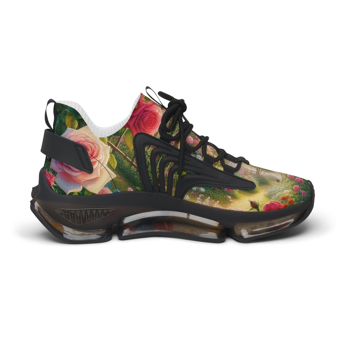 Women's Roses Garden Mesh Sneakers