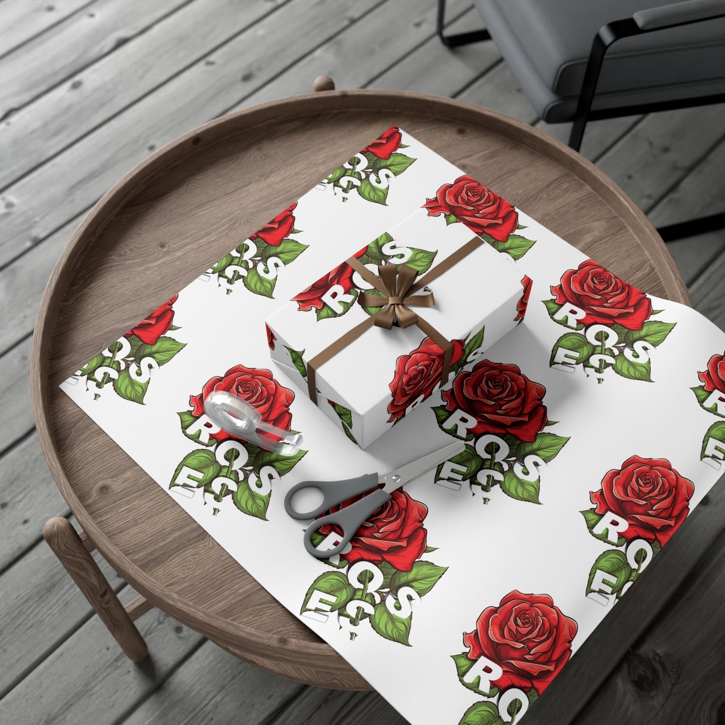 Roses Gift Wrap Papers