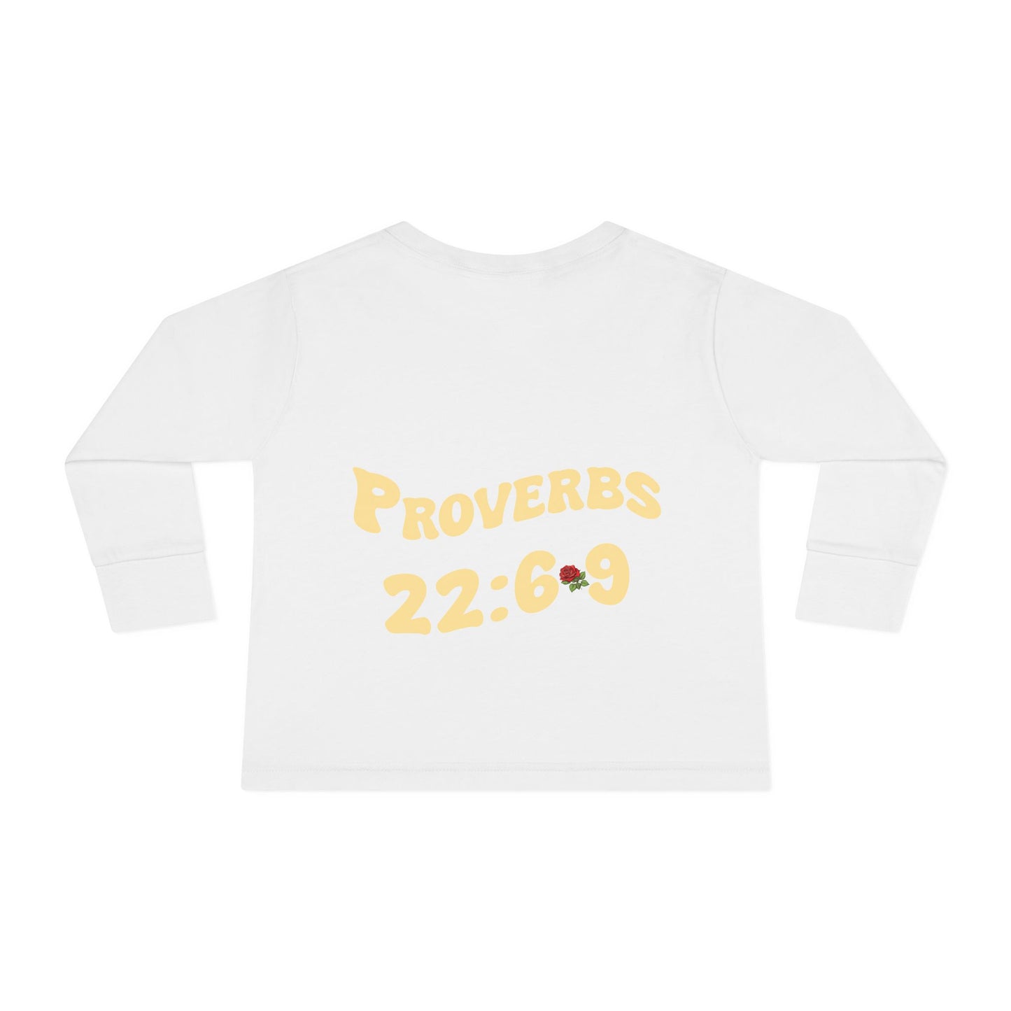 Trust My Cuteness Toddler Girls Long Sleeve Tee