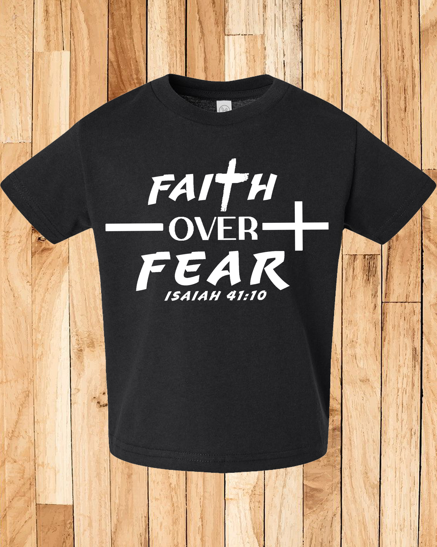 Faith Over Fear Unisex Tee Toddler