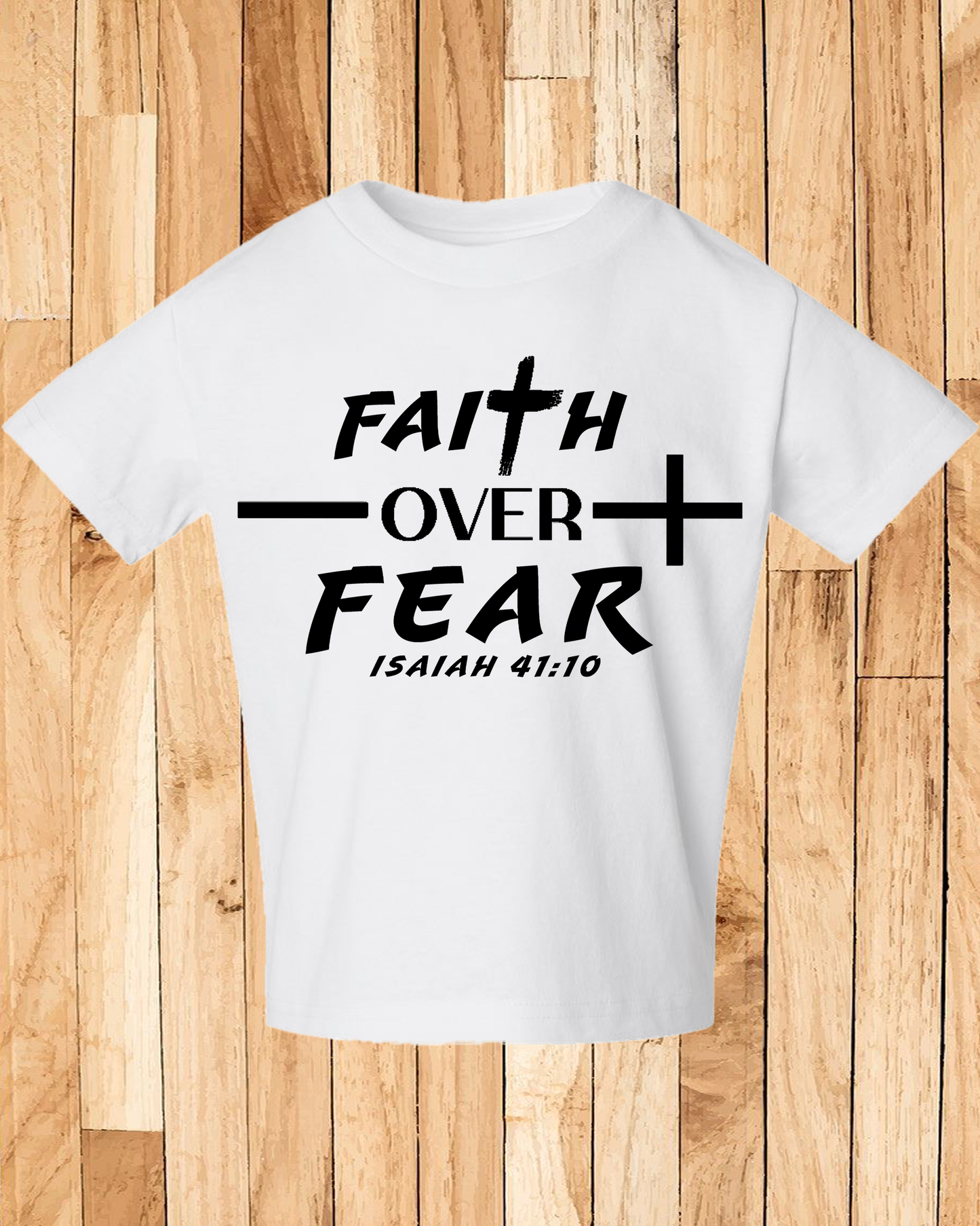 Faith Over Fear Unisex Tee Toddler