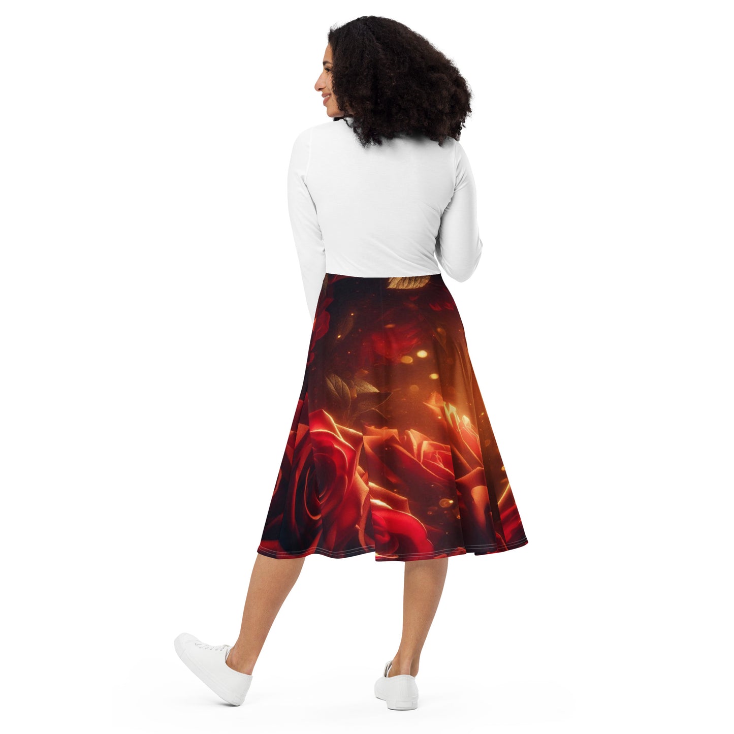 Roses Dark Sunlight Worship Dress