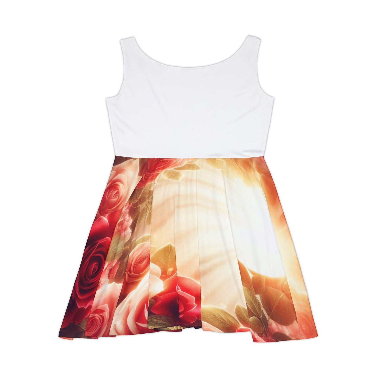 Roses Sunshine Sleeveless Worship Dress