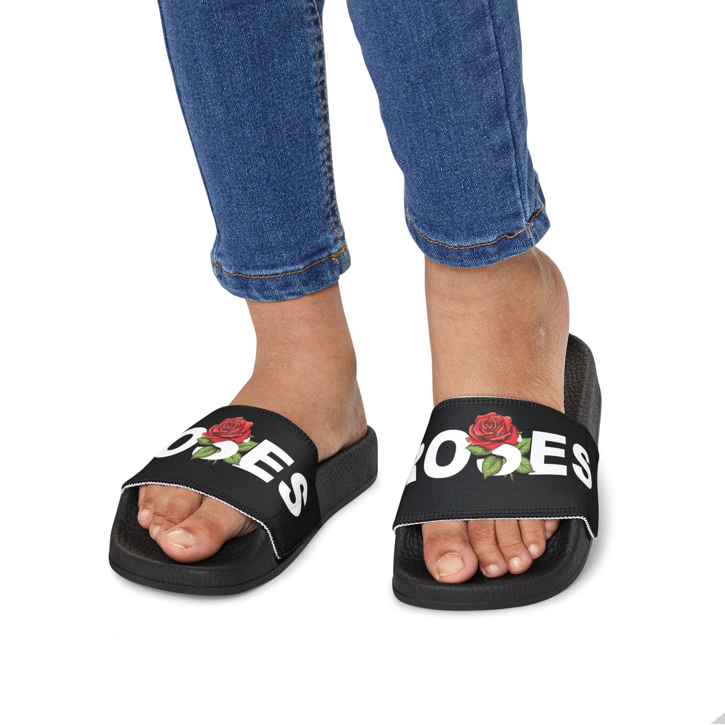 Youth Roses Slides Black