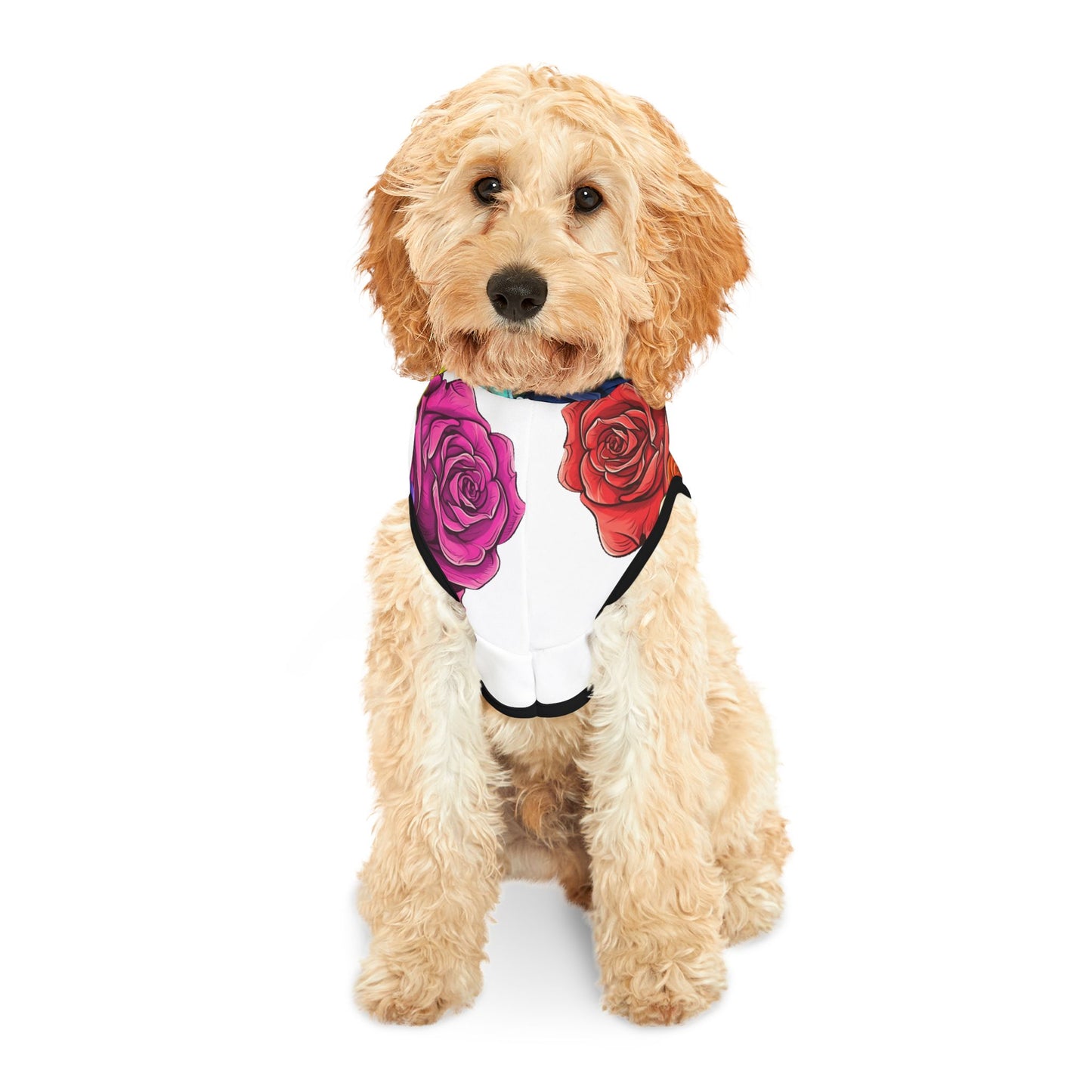 Roses Love Frame Pet Hoodie