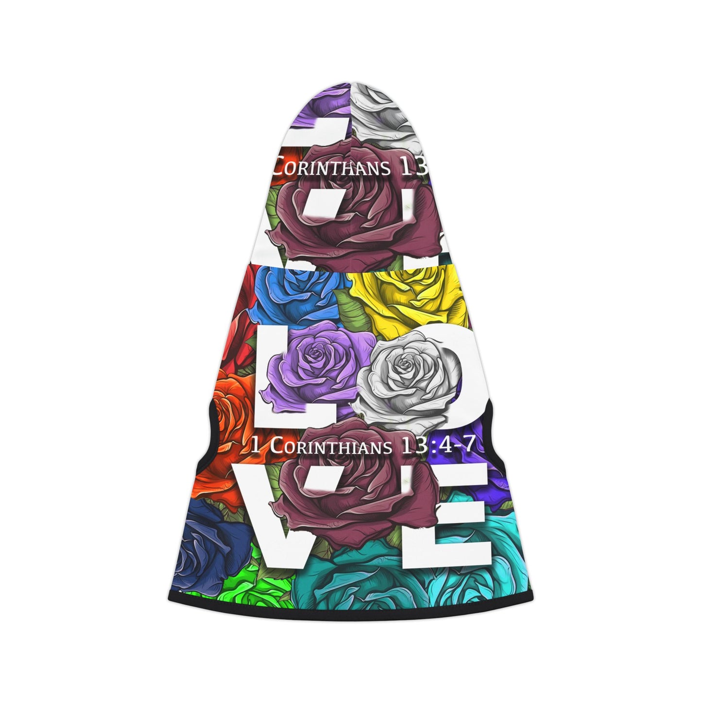 Roses Love Frame Pet Hoodie