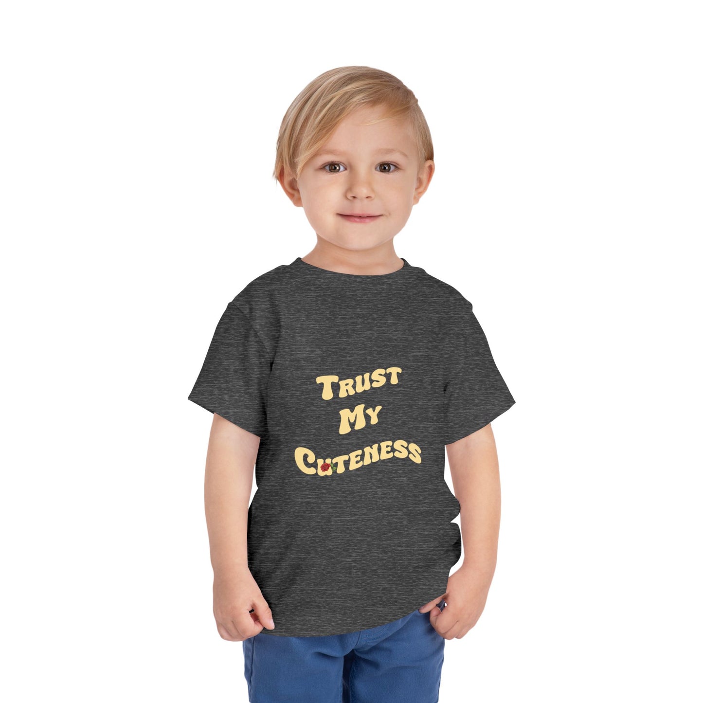 Trust My Cuteness Boys Toddler Tee