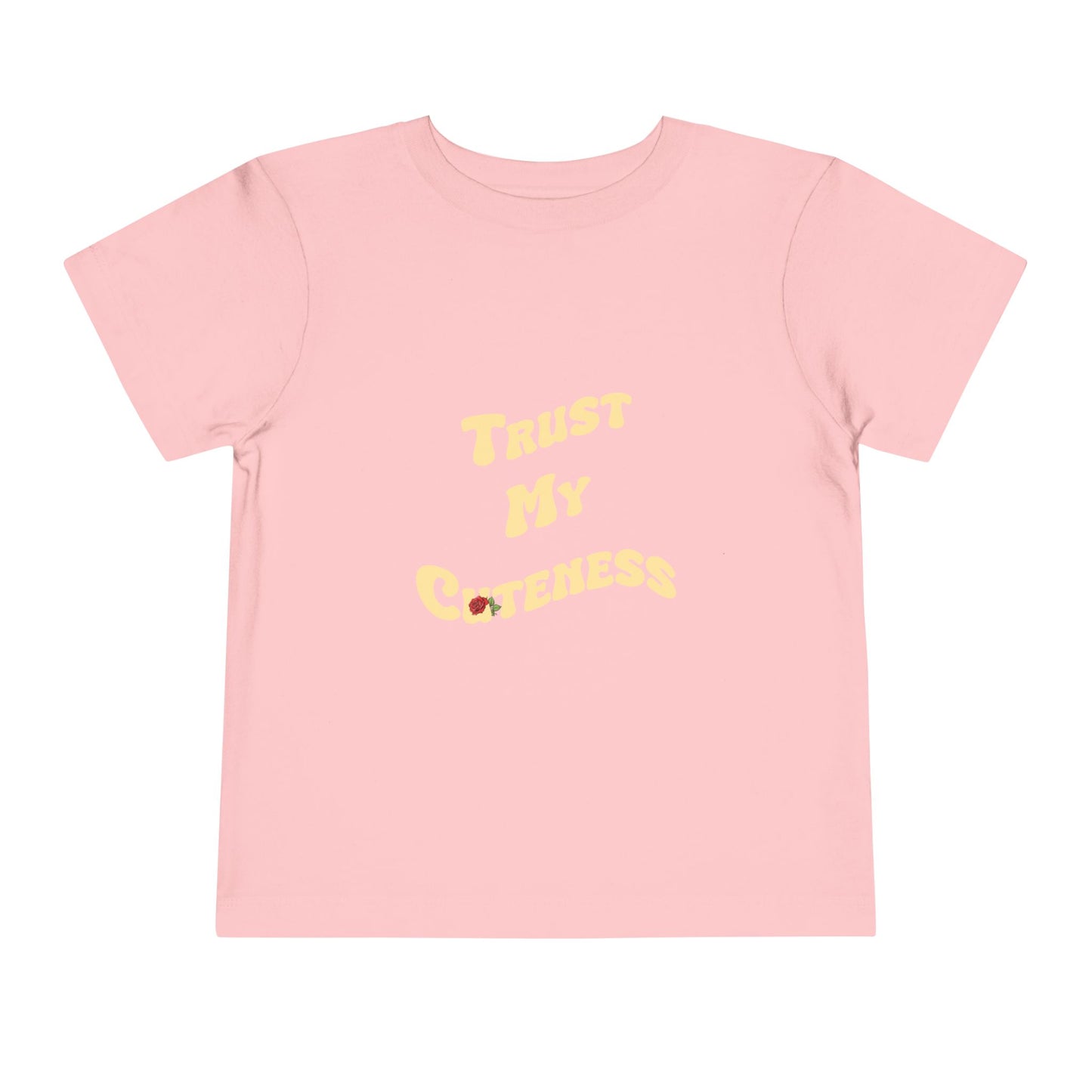 Trust My Cuteness Girls Toddler Tee