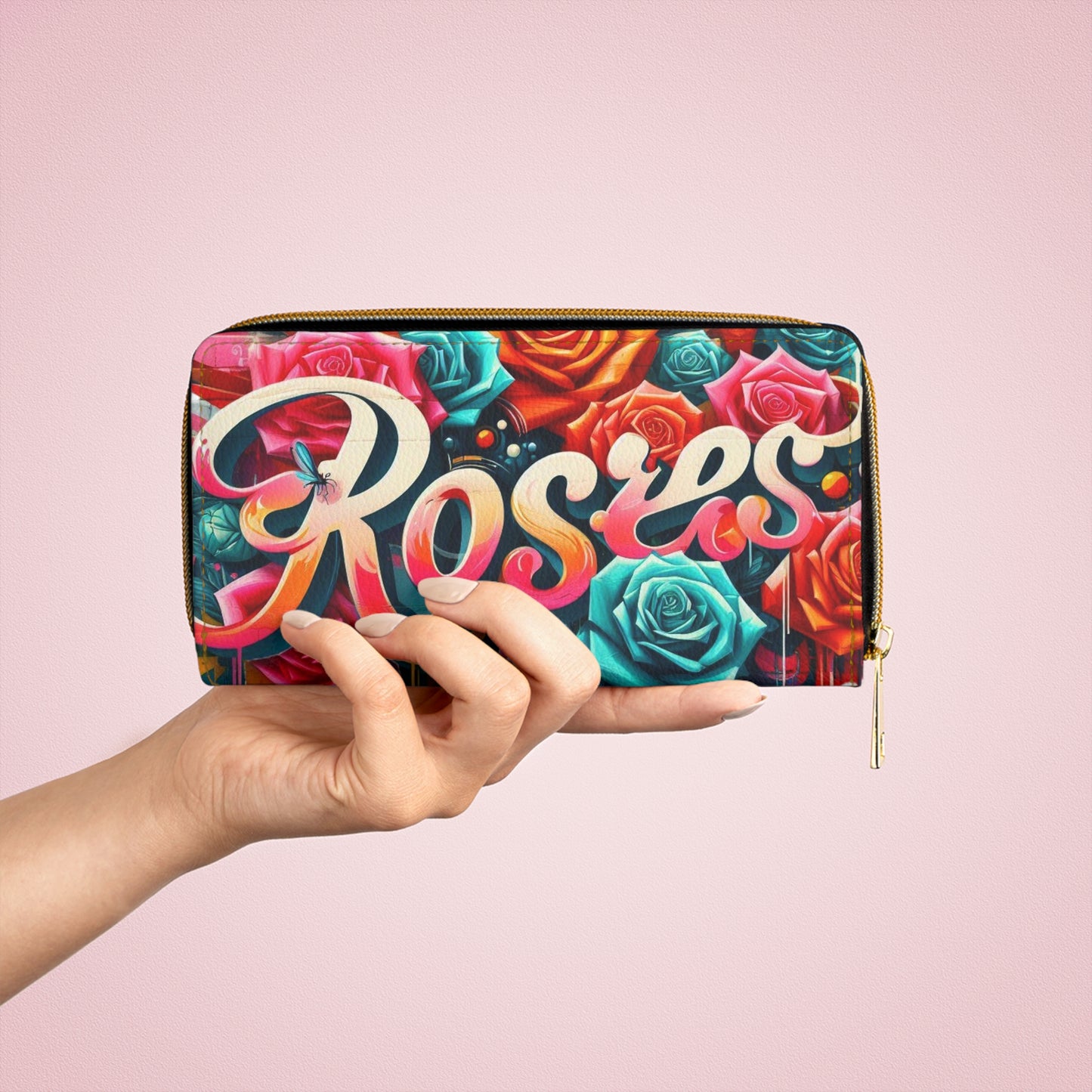 Roses Graffiti #3 Wallet