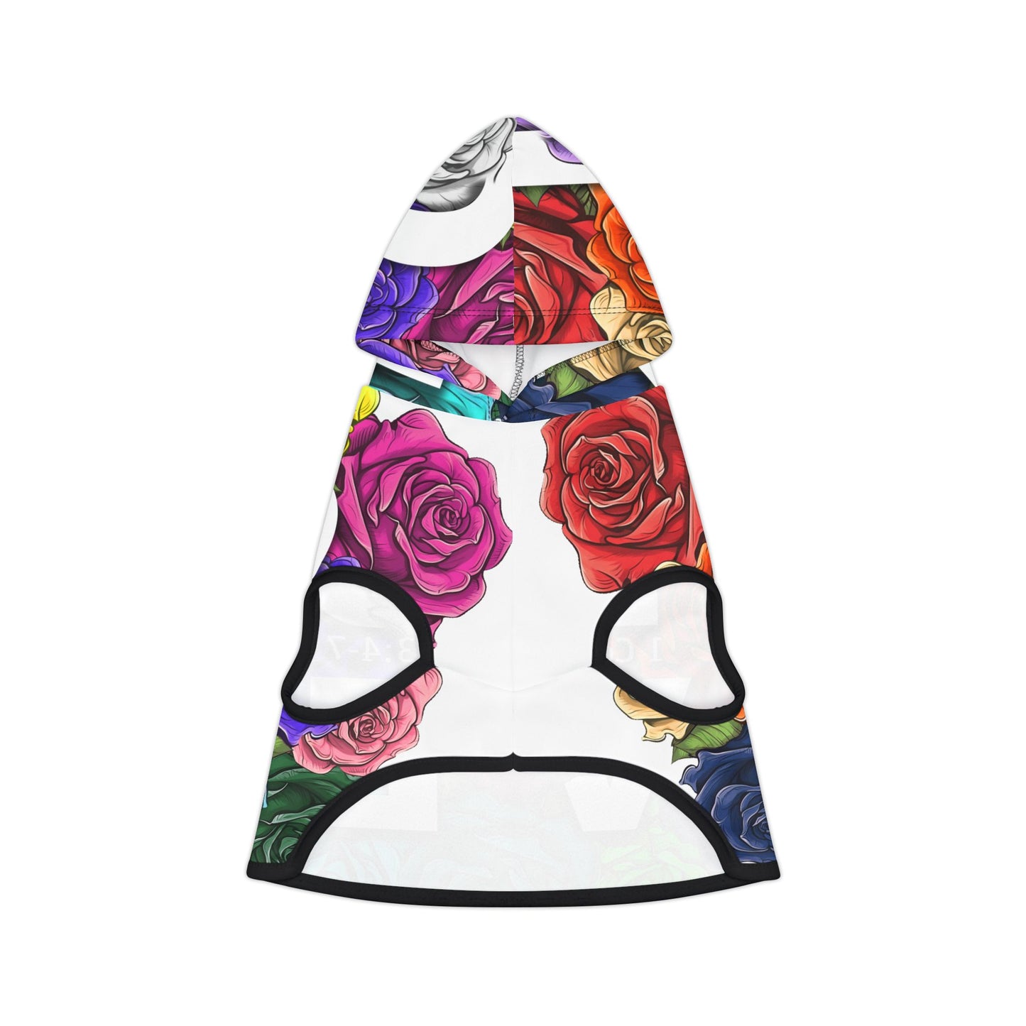 Roses Love Frame Pet Hoodie