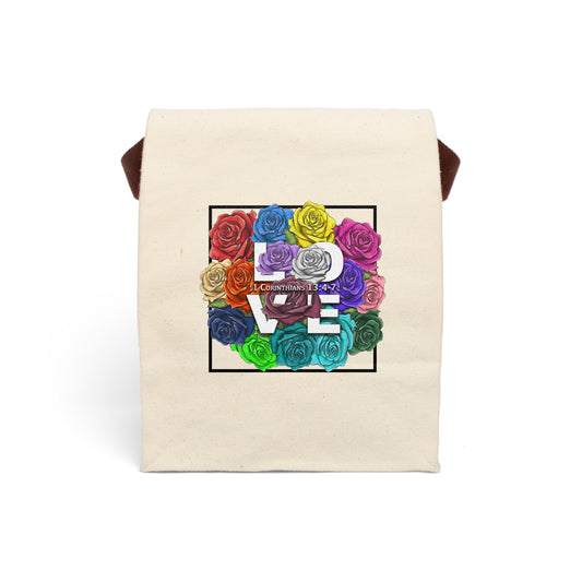 LOVE Roses Bouquet Lunchbag