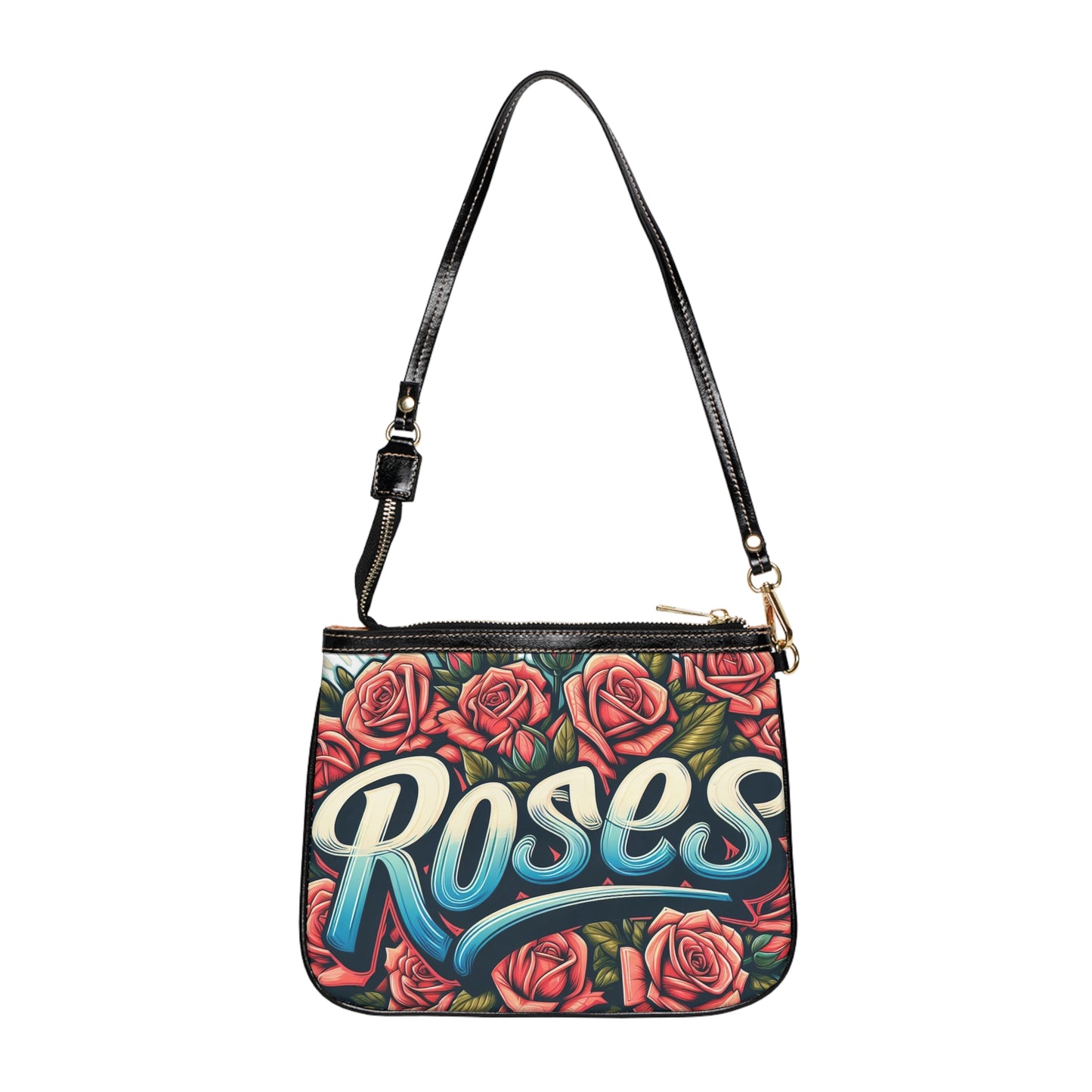 Roses Graffiti #16 Small Shoulder Bag