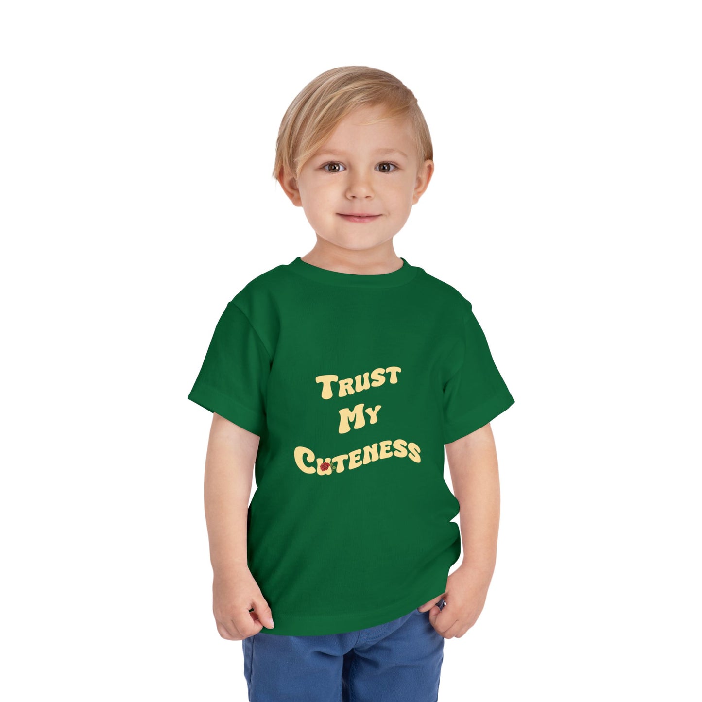 Trust My Cuteness Boys Toddler Tee