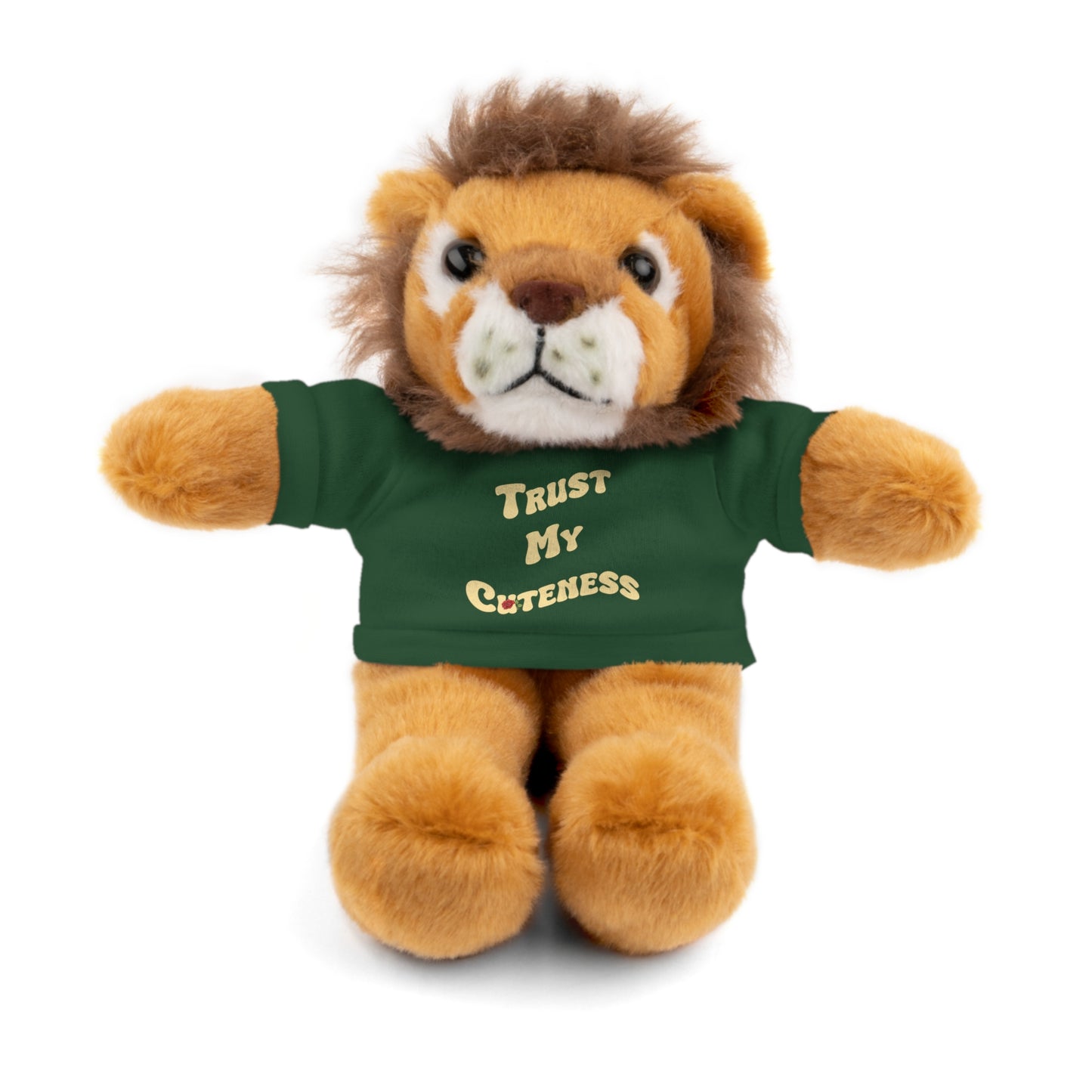 Stuffed Animals with Trust My Cuteness Tee