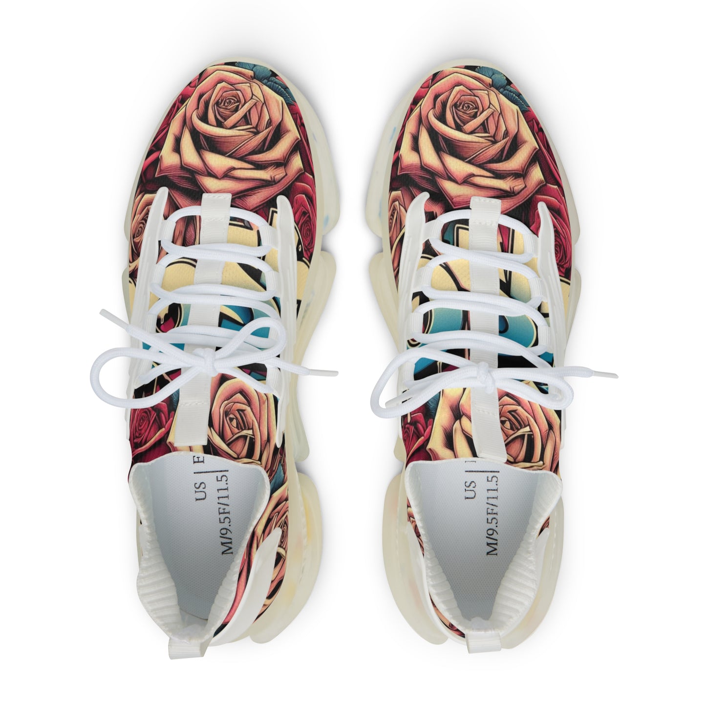 Men's Roses Graffiti #27 Sneakers