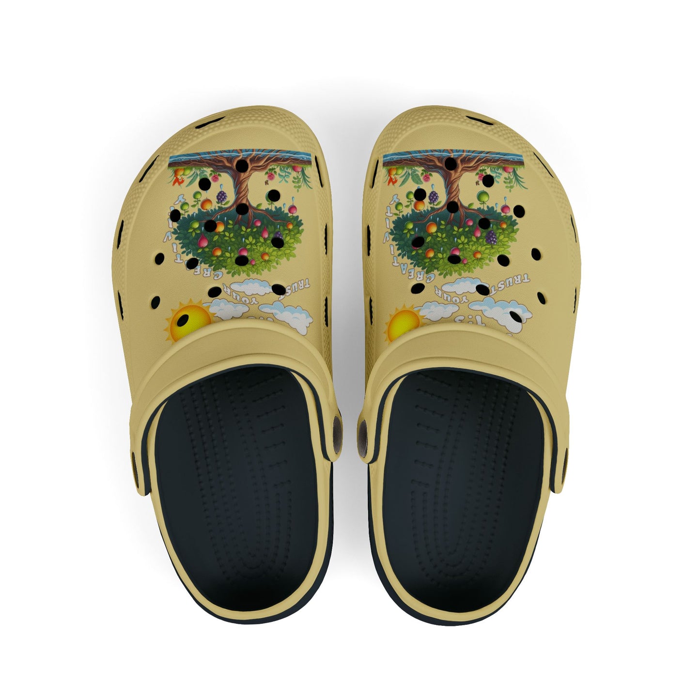 Kids Psalm 1:3 Trust Your Creativity Clogs