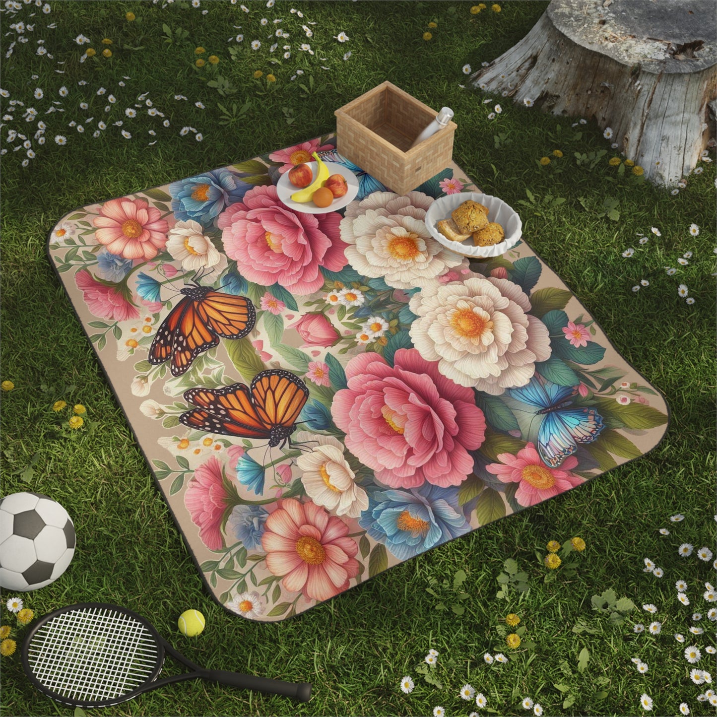 Roses Spring #1 Picnic Blanket