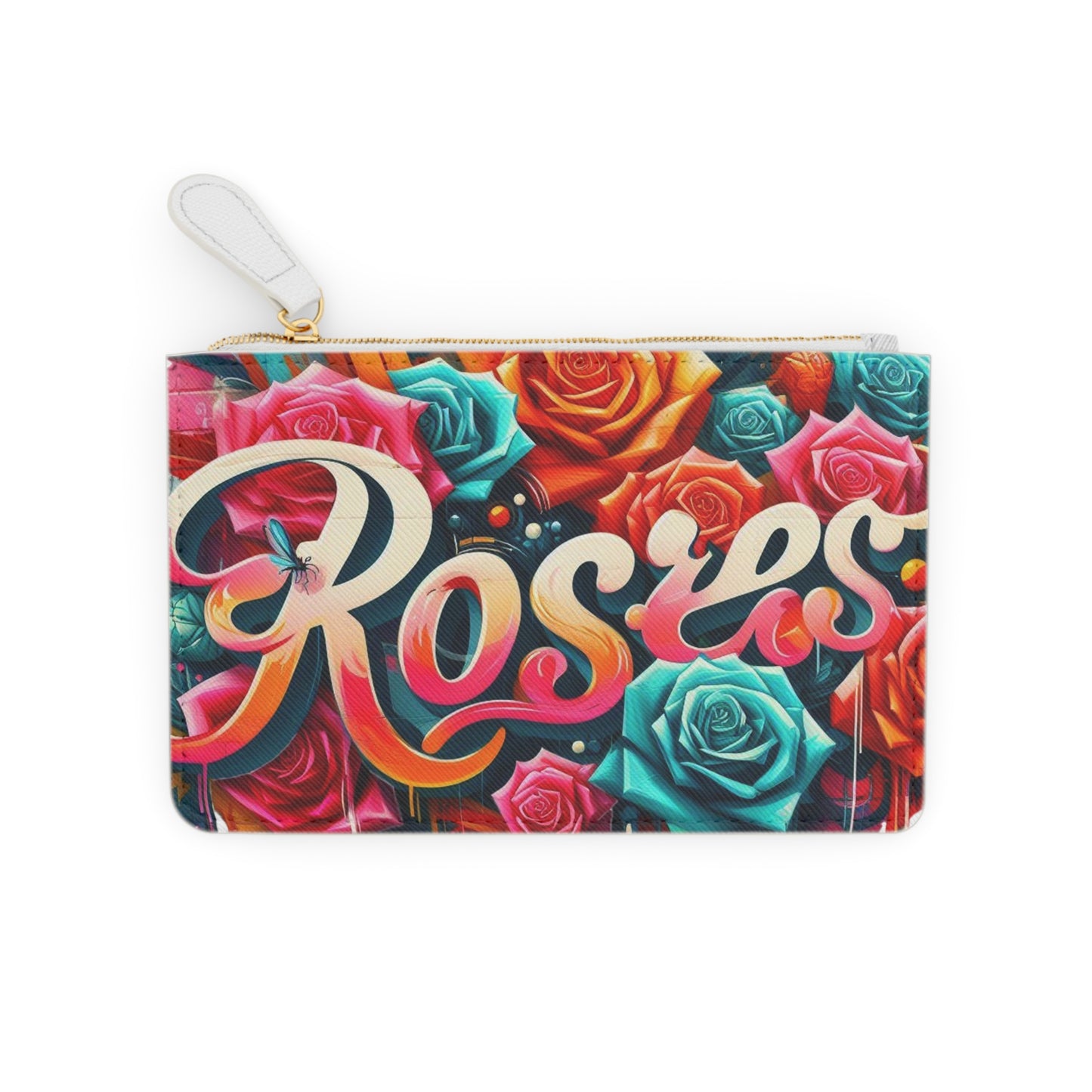 Roses Graffiti #3 Mini Clutch
