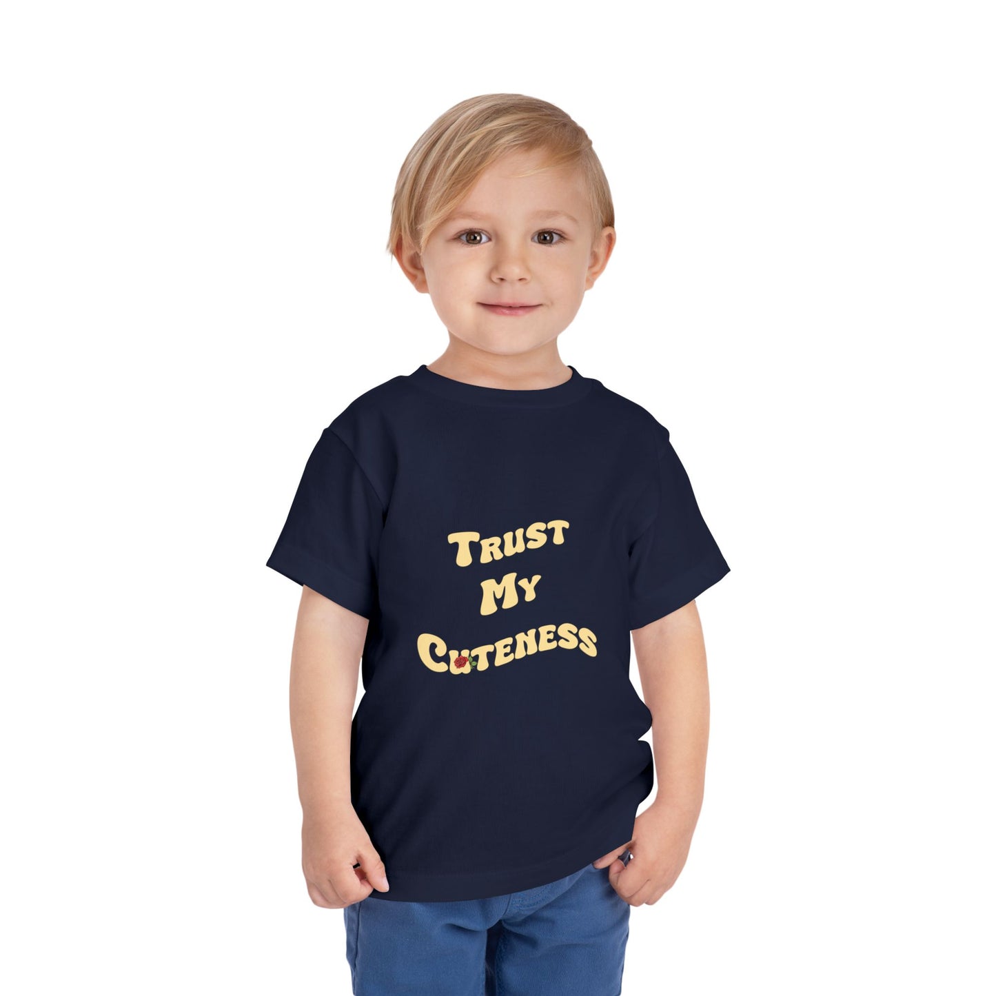 Trust My Cuteness Boys Toddler Tee