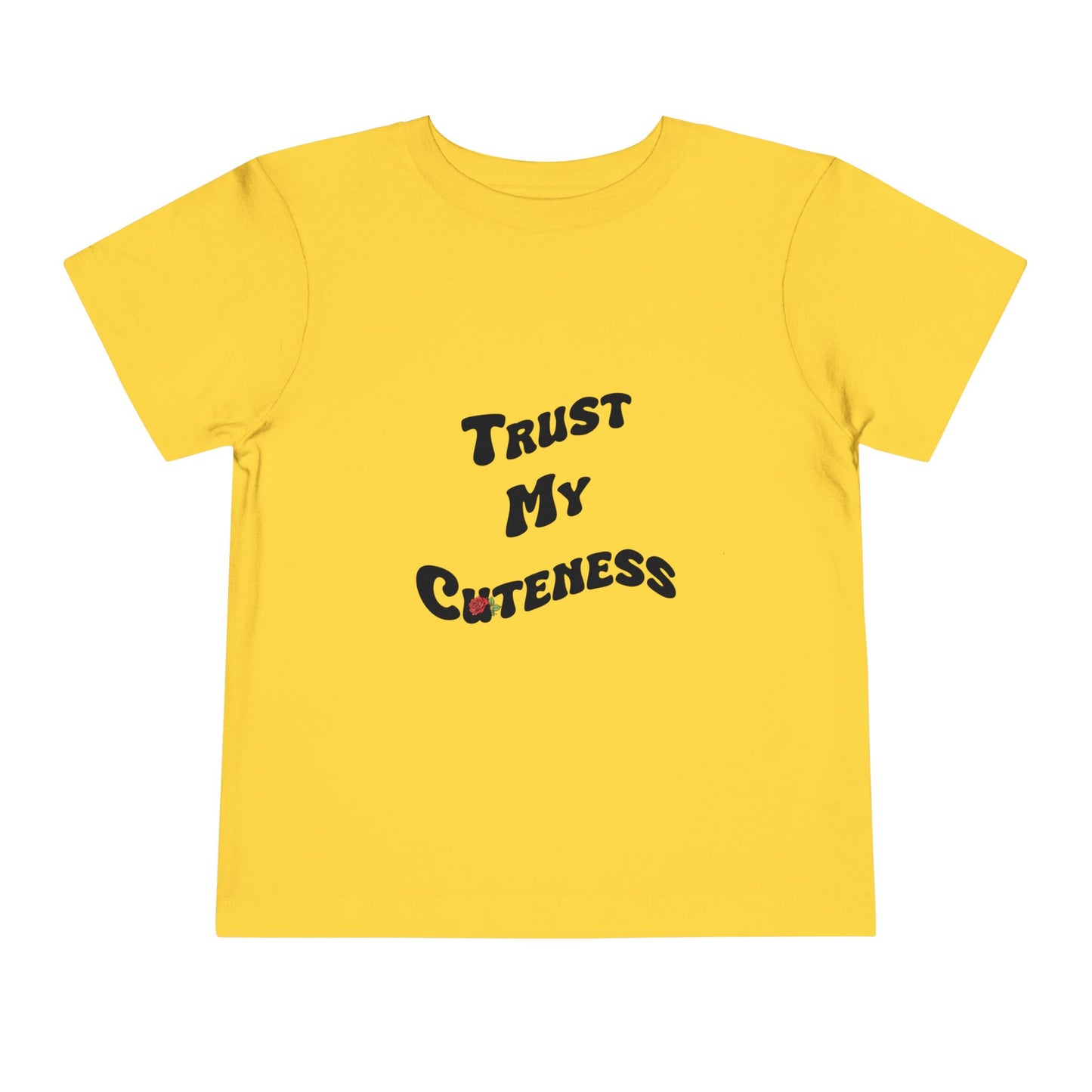 Trust My Cuteness Boys Toddler Tee