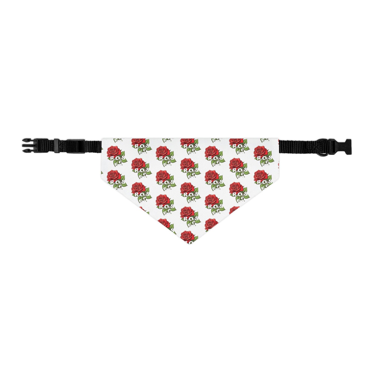 Roses Red Pet Bandana