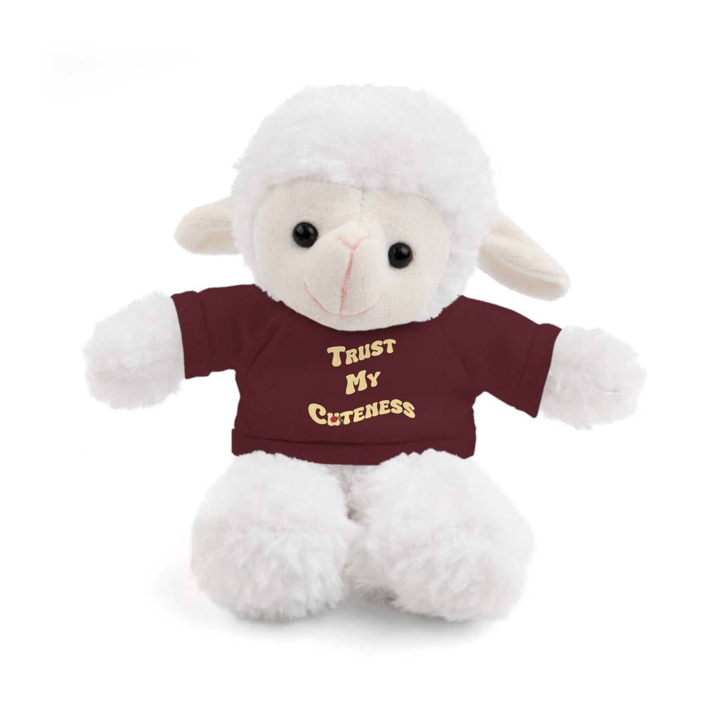 Stuffed Animals with Trust My Cuteness Tee