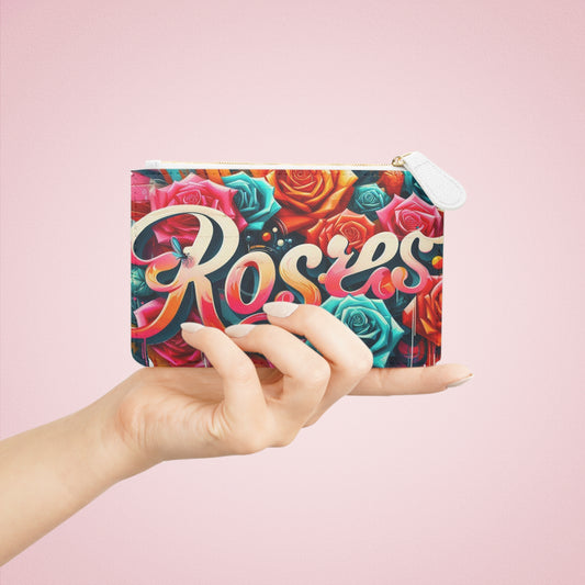 Roses Graffiti #3 Mini Clutch